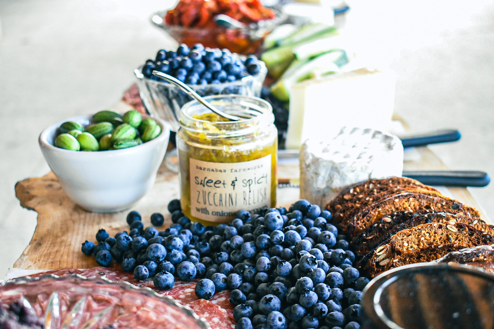 Charcuterie Spread, Barnabus Landing, British Columbia, 2018