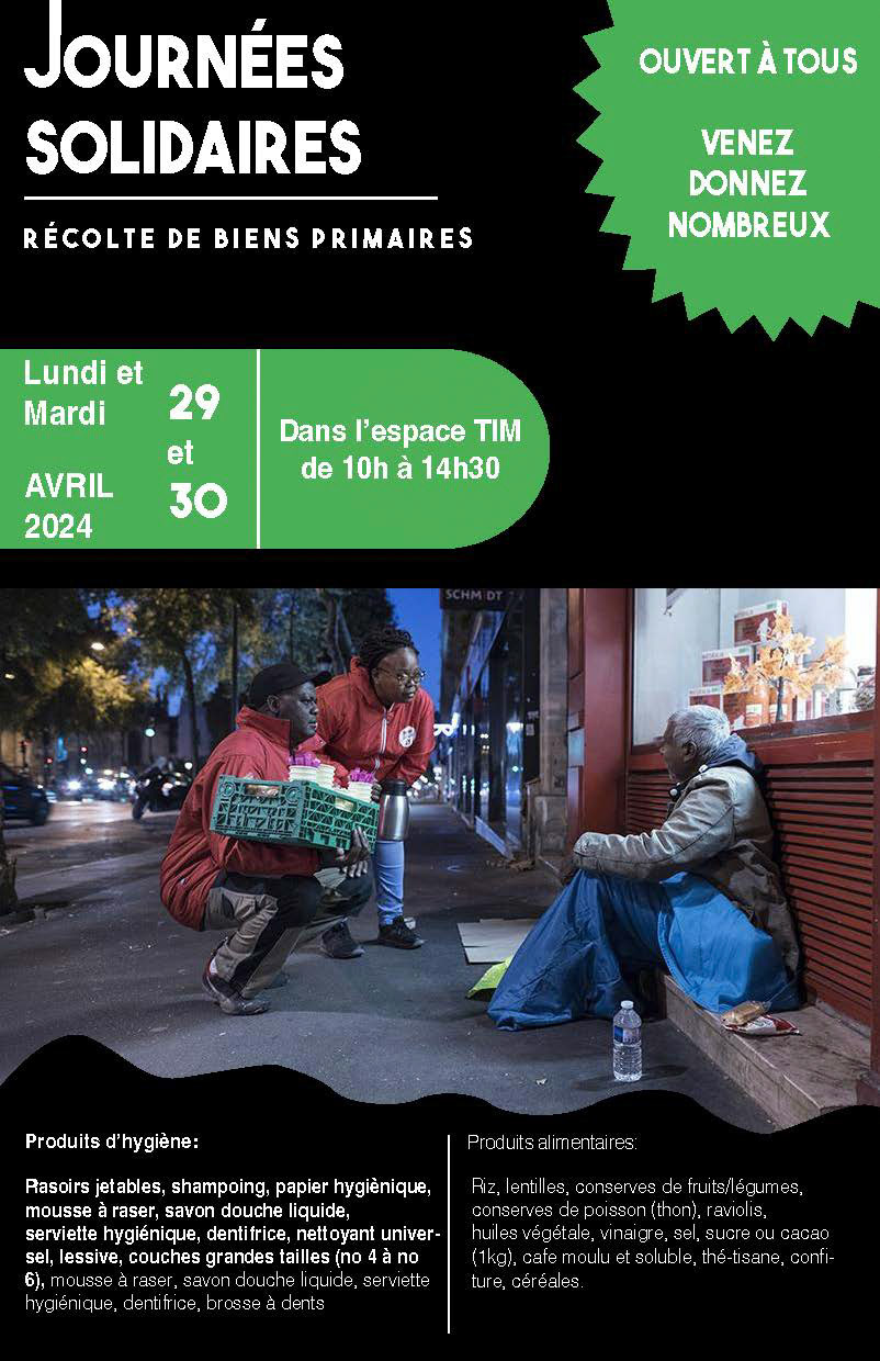 Création de l'affiche pour un projet de bénévolat, pour appel à l'action.