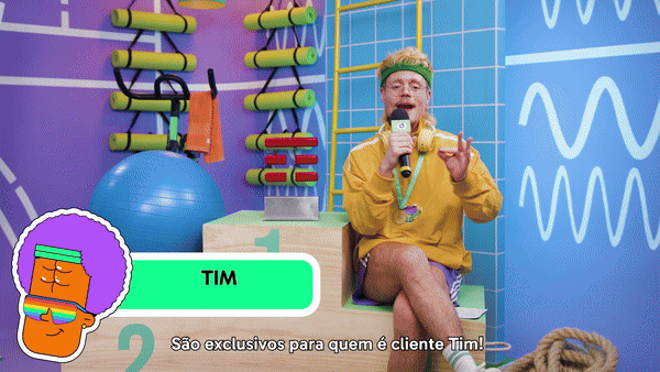 Presença da TIM na programação do Aulão