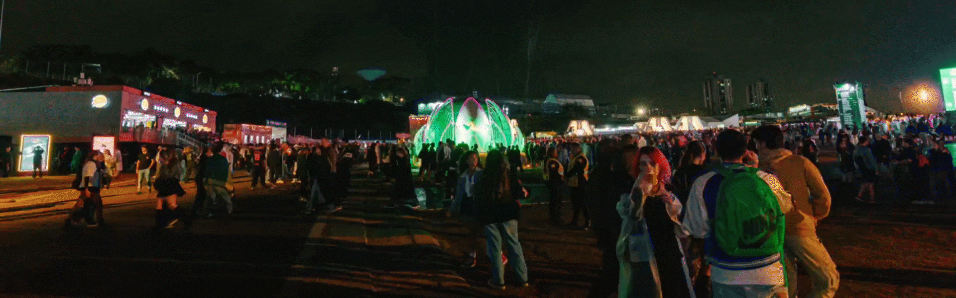 Encerramento visual do projeto Vale no The Town