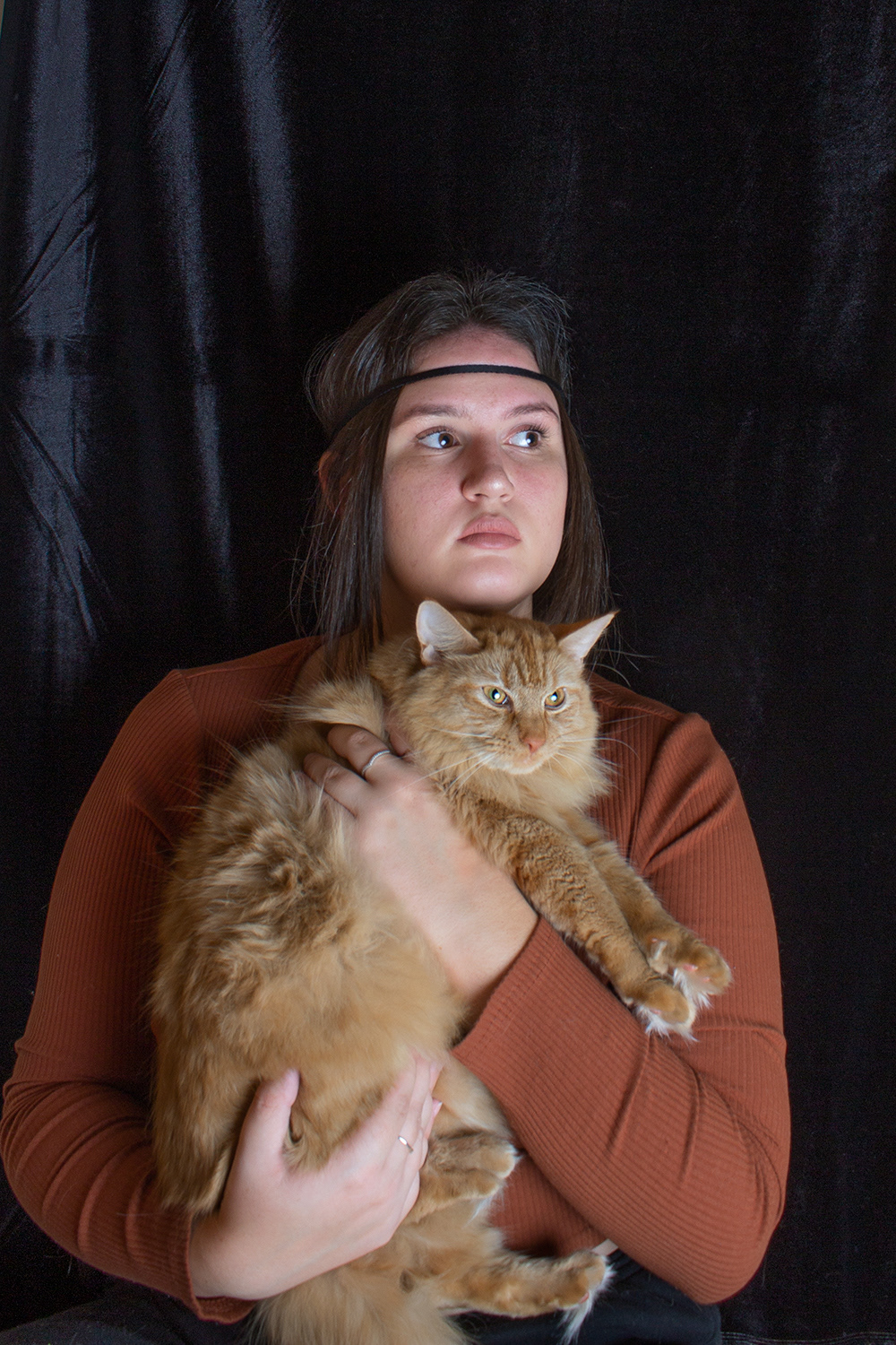 Lady with a Feline
