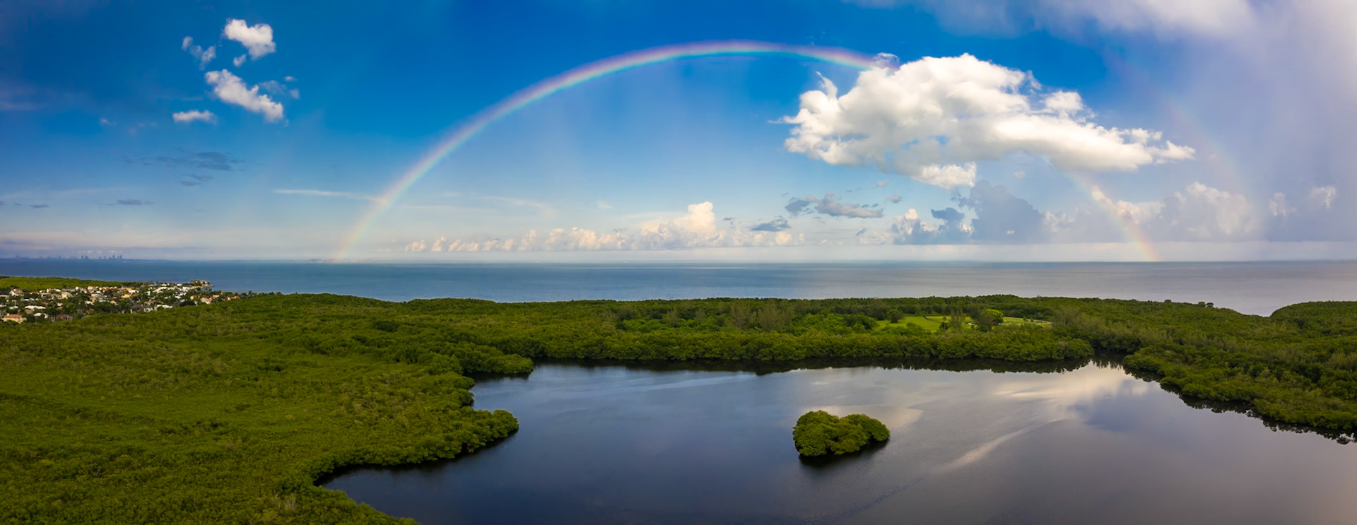 Rainbow Over the Lagoon - 201