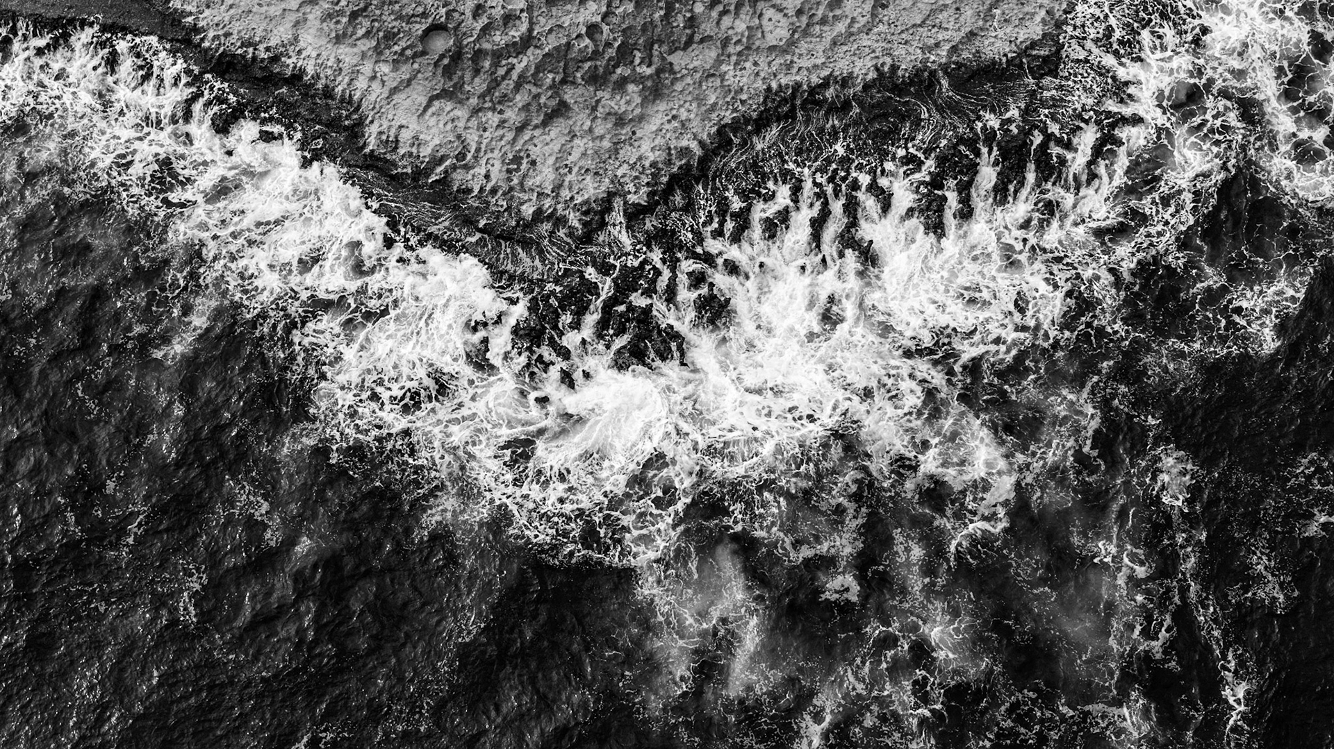 White Water, Black and White - 212