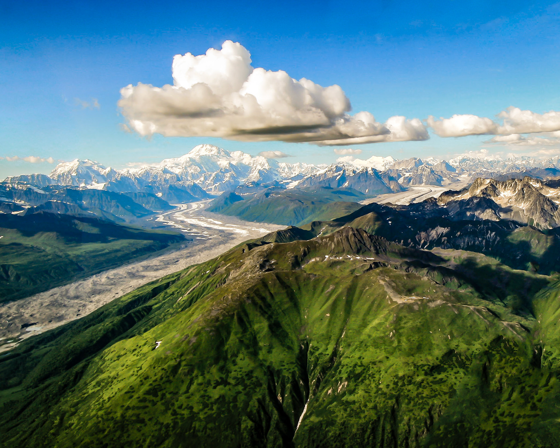 Cloud Over Denali Summit - 2206