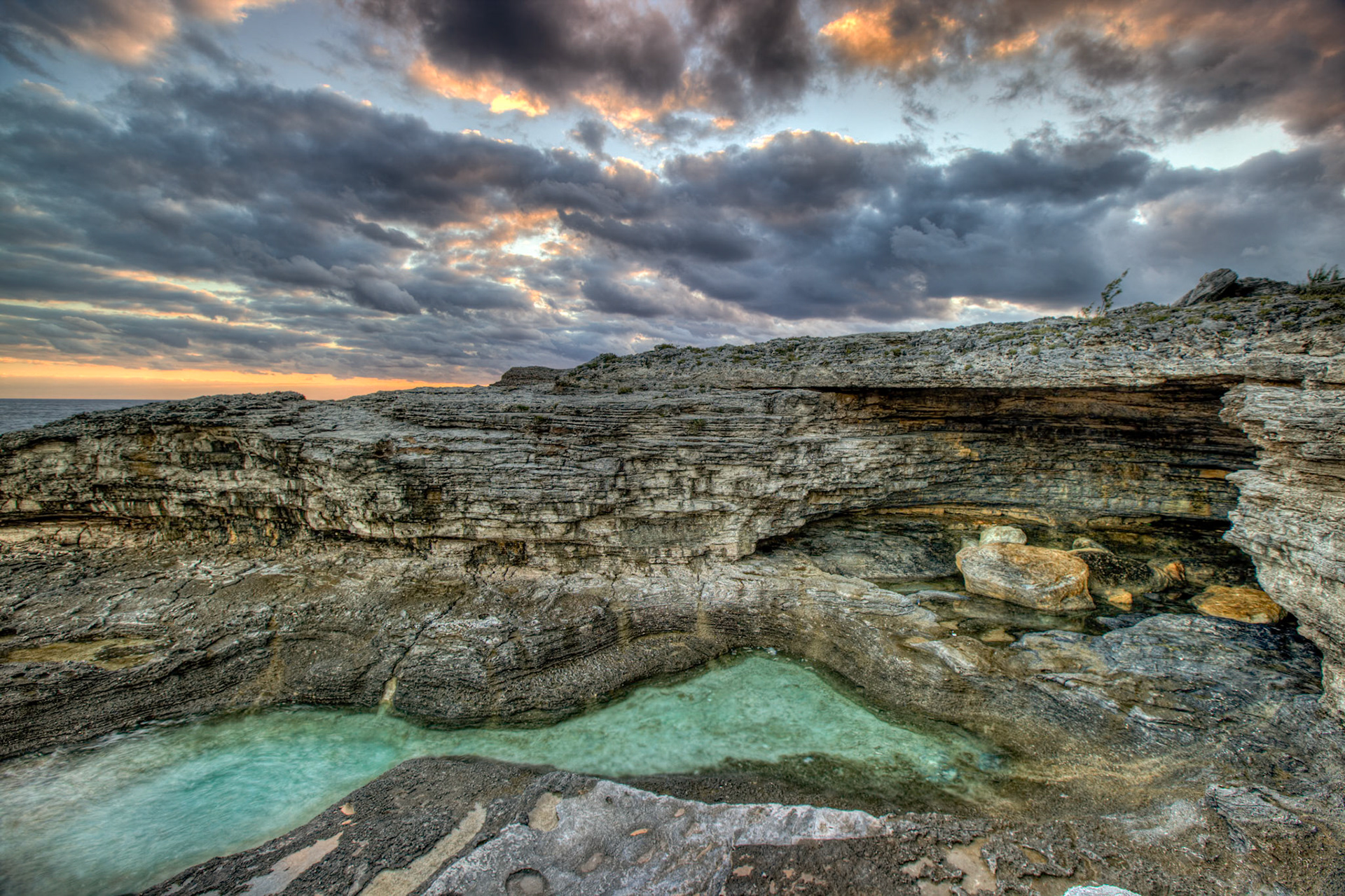 Pool Under a Dark Sky 304