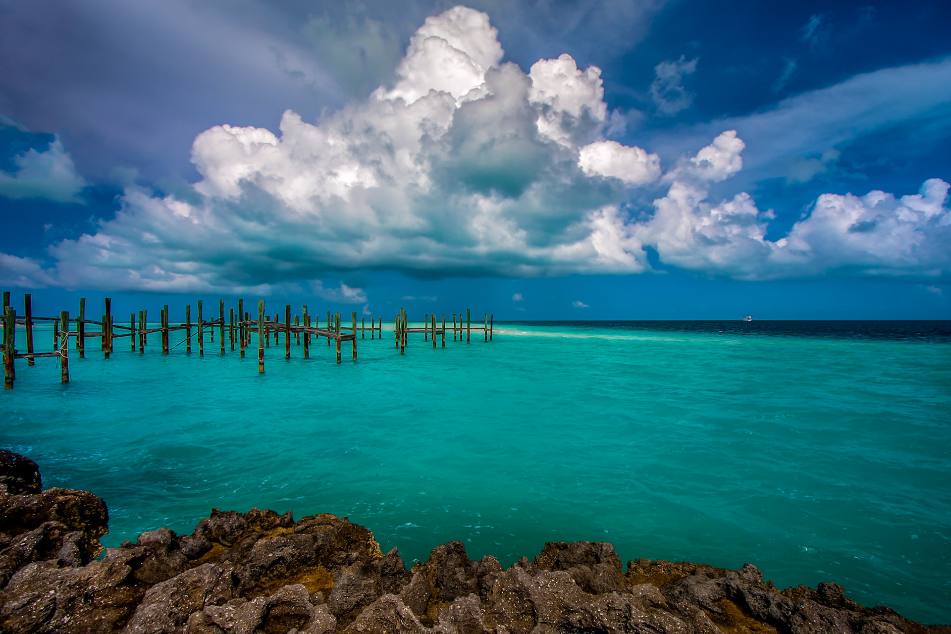 Cloud over the Piles - 5716