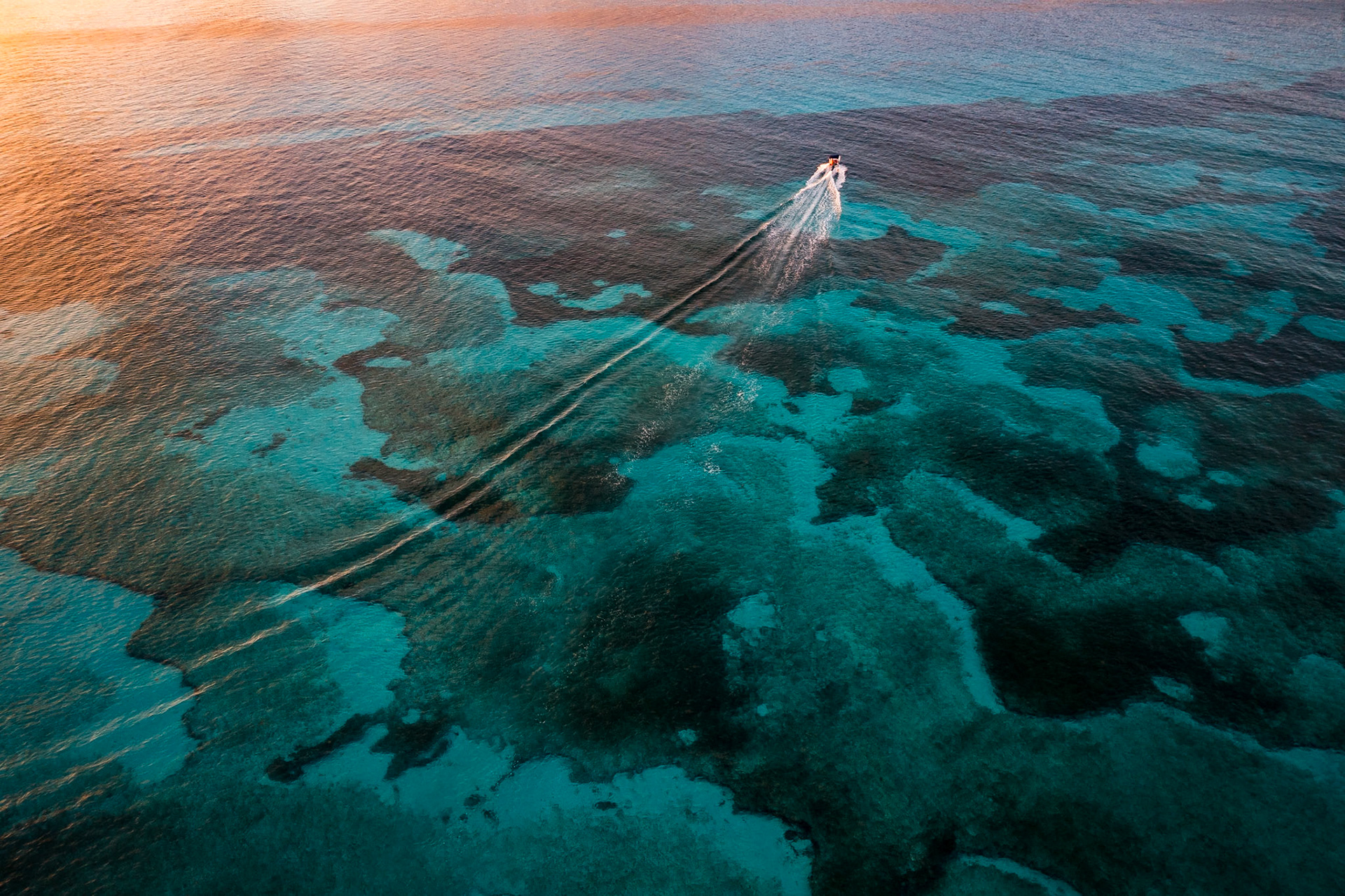 0720-Motoring at sunset