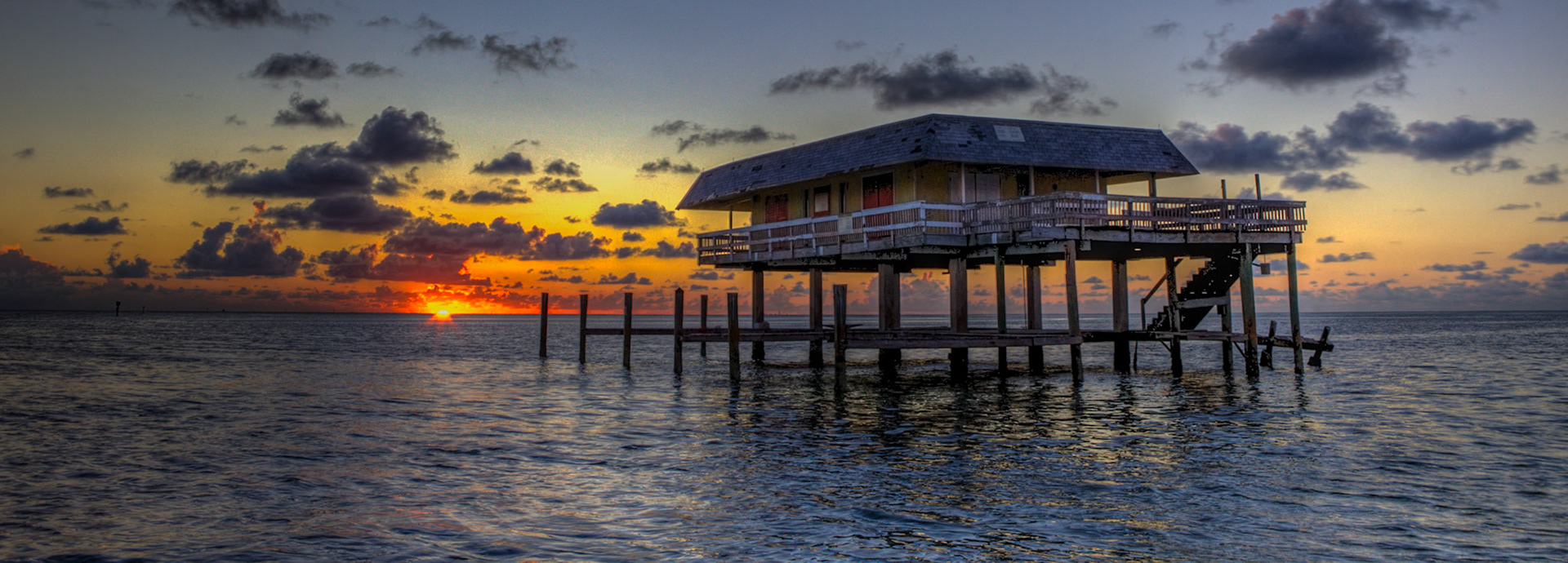 Stilt House at Sunset - 2018