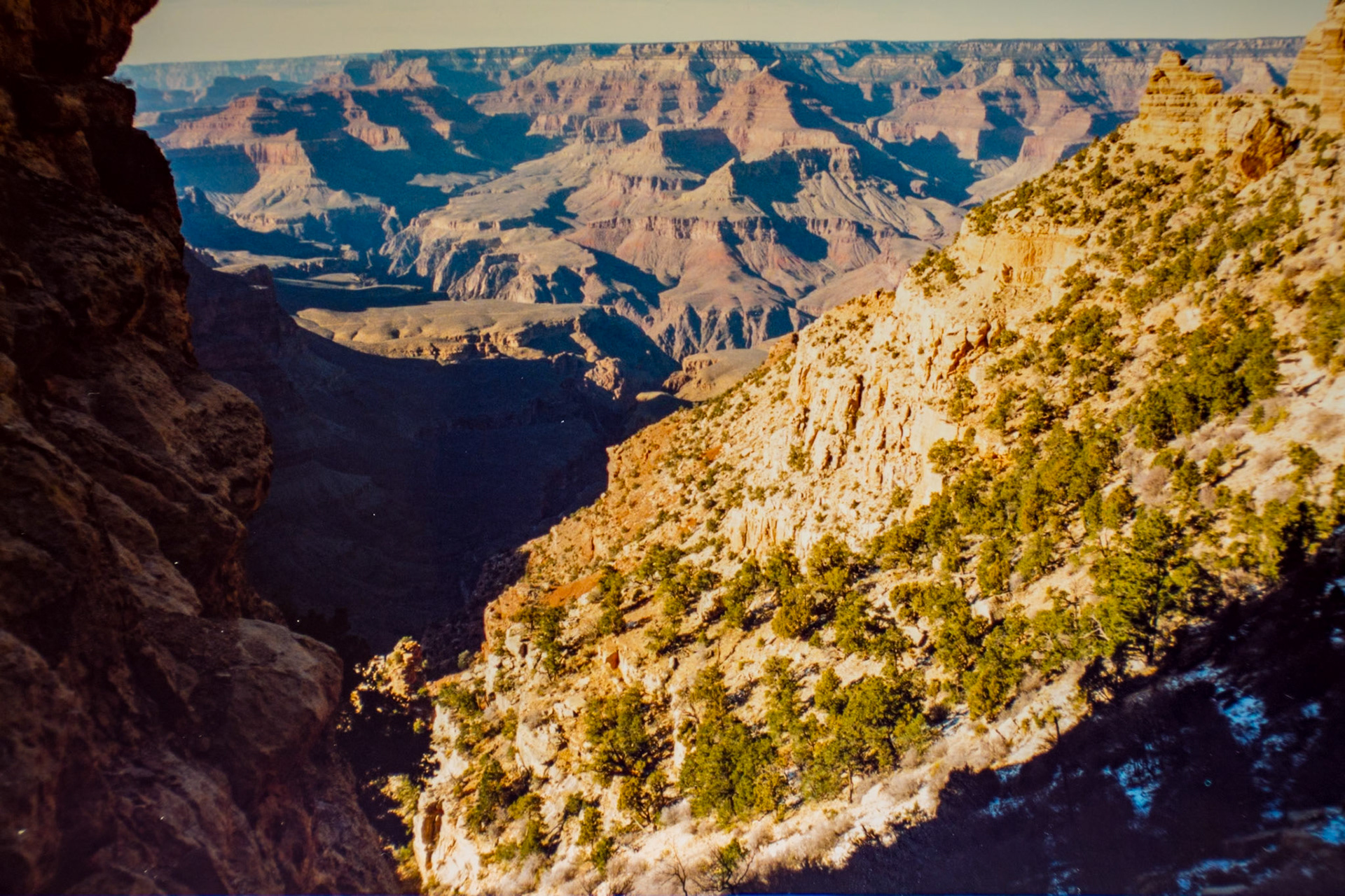 Framed Light Into the Canyon