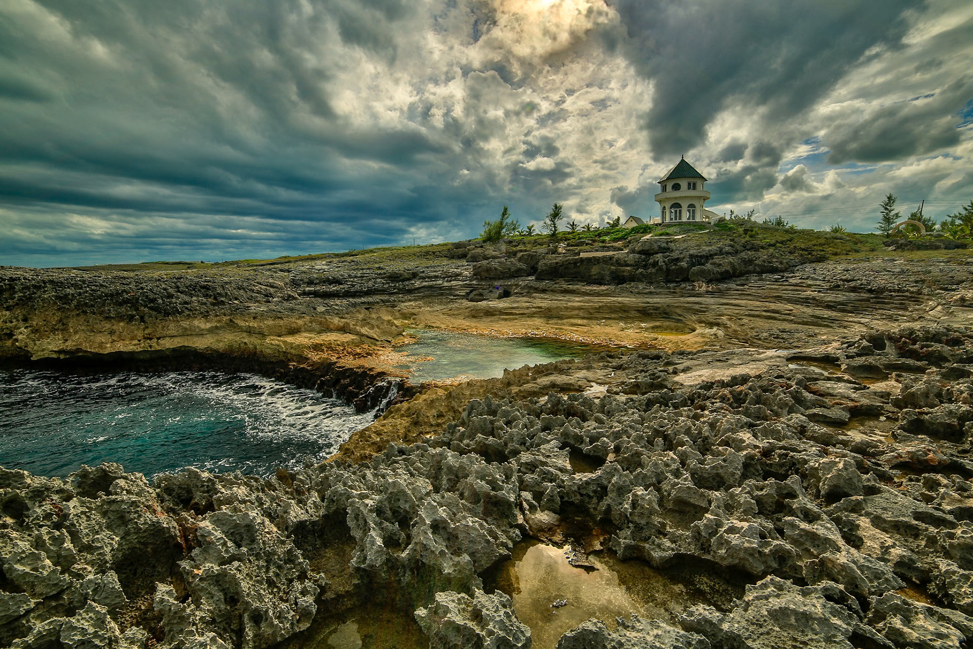 Storm over the Gazebo