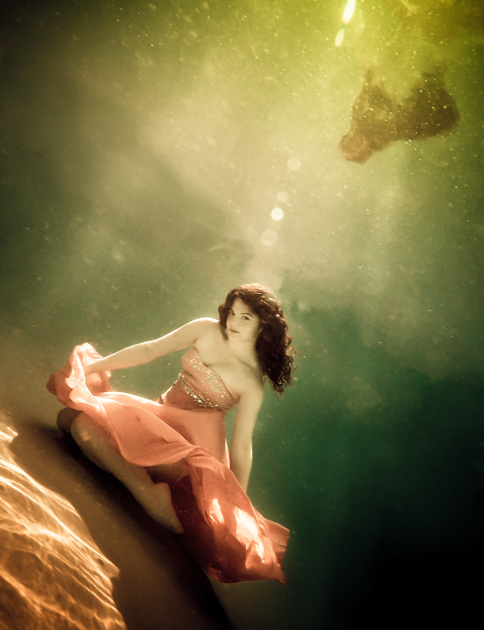 5146-Bridal art, trash the dress style.
