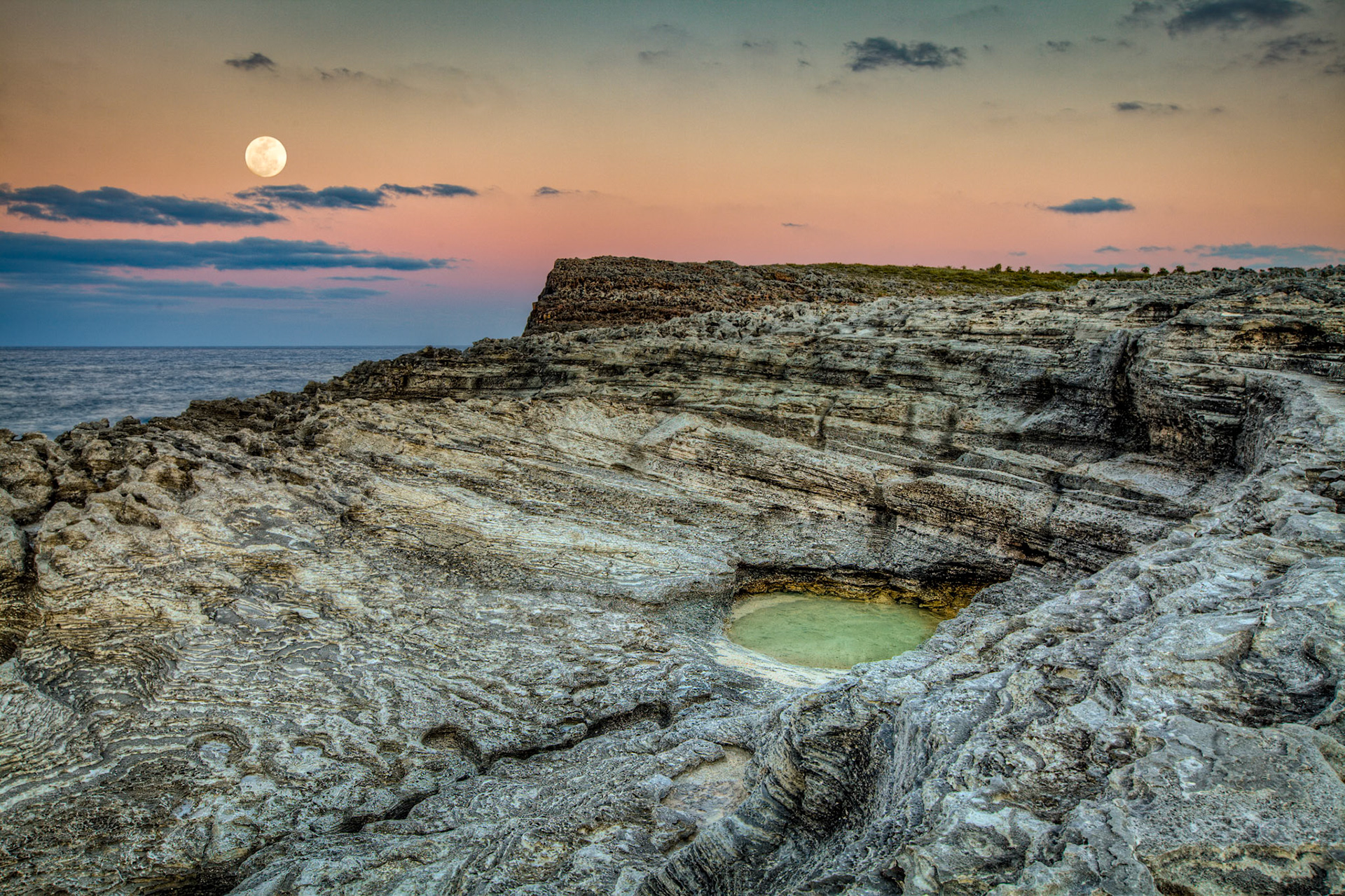 Moonrise Over the Bath 320