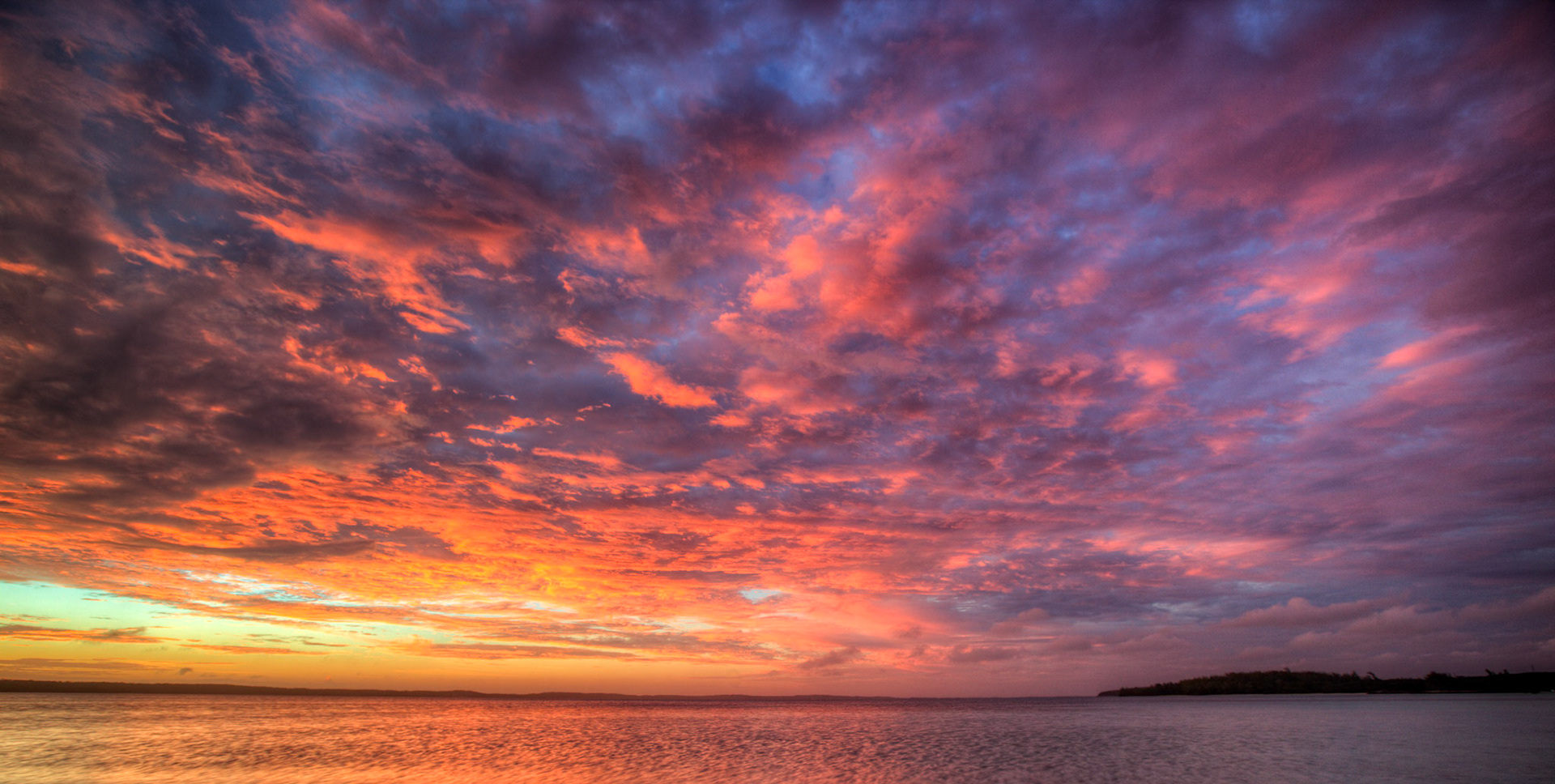 Afterglow Over the Atlantic - 2140
