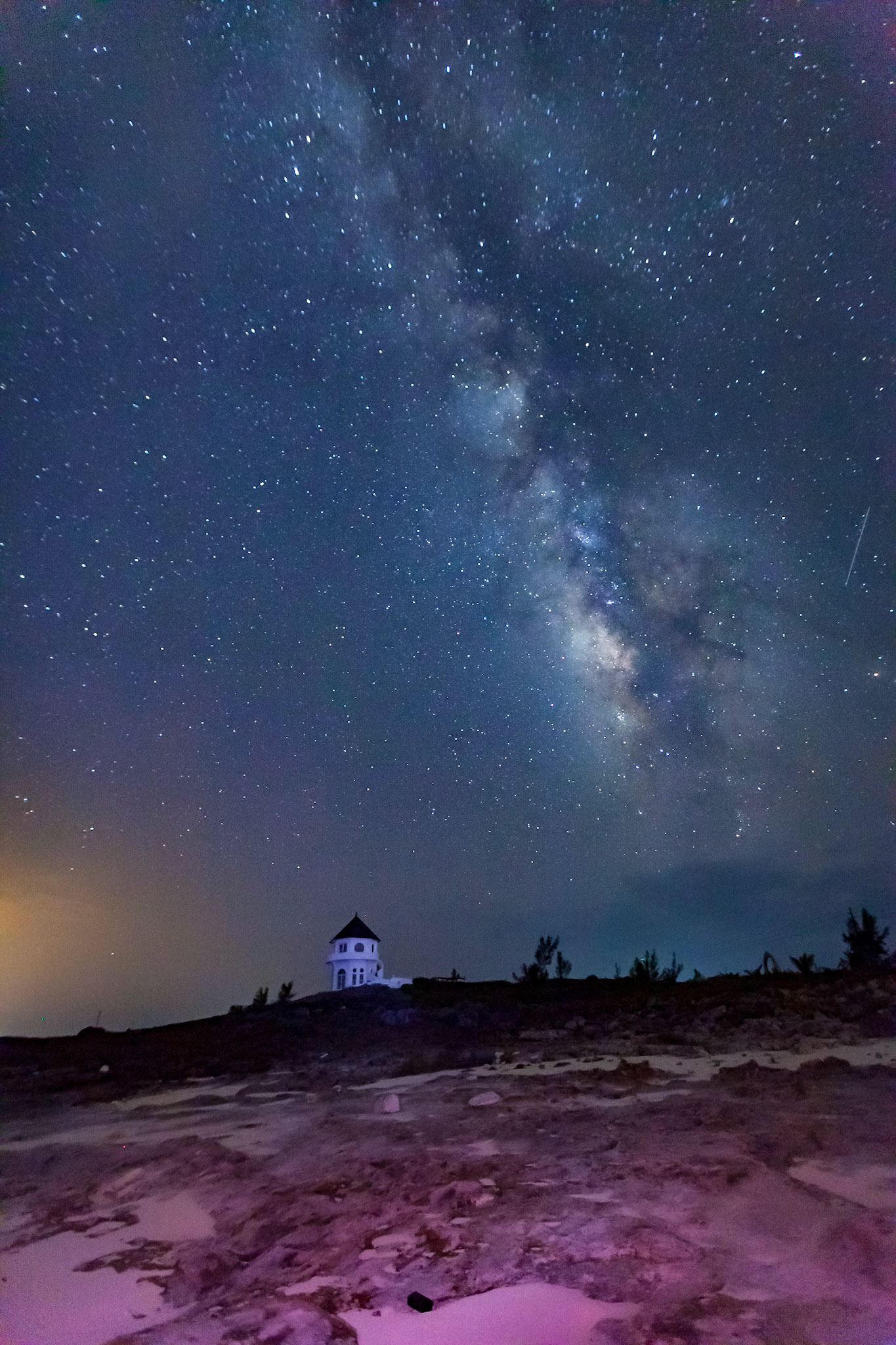 Milky Way over the Gazebo