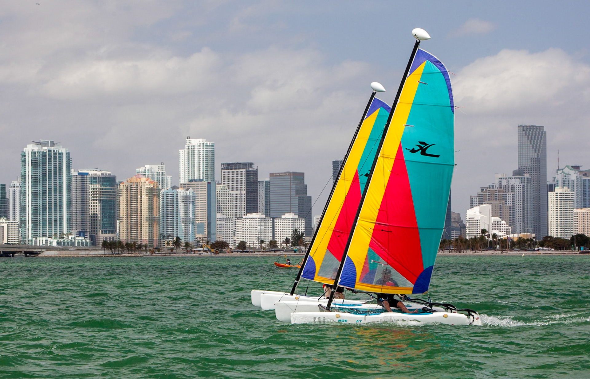 Hobie 14s Neck &amp; Neck