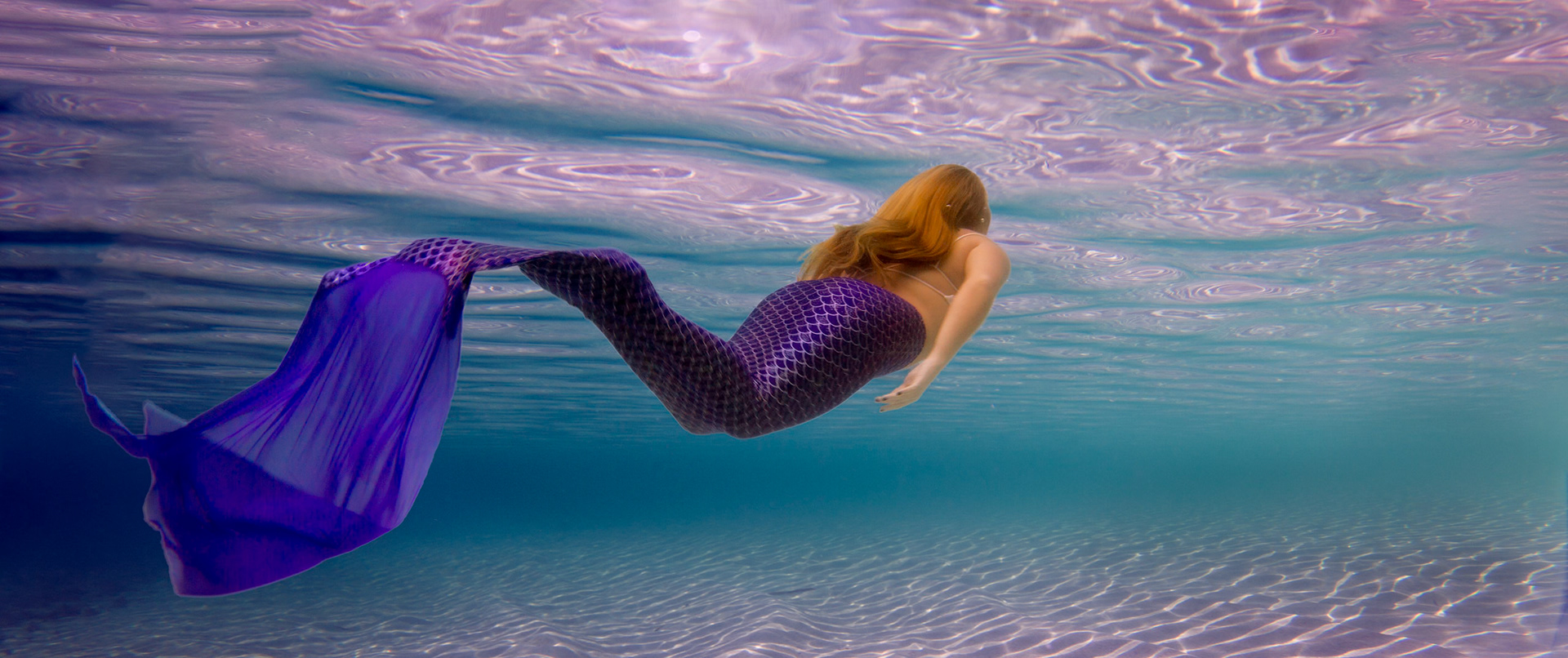 Violet-Tailed Mermaid - 6011