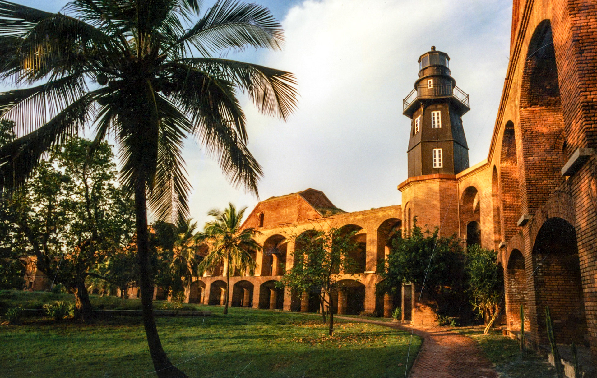 Courtyard at Golden Hour - 305