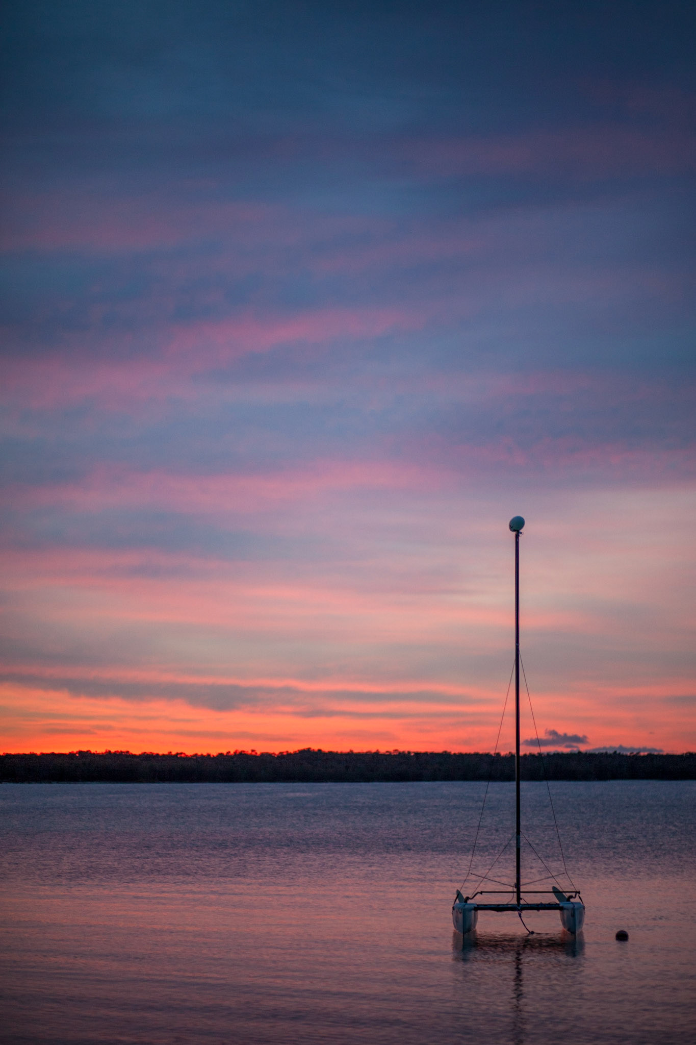 Mast at Dusk - 051