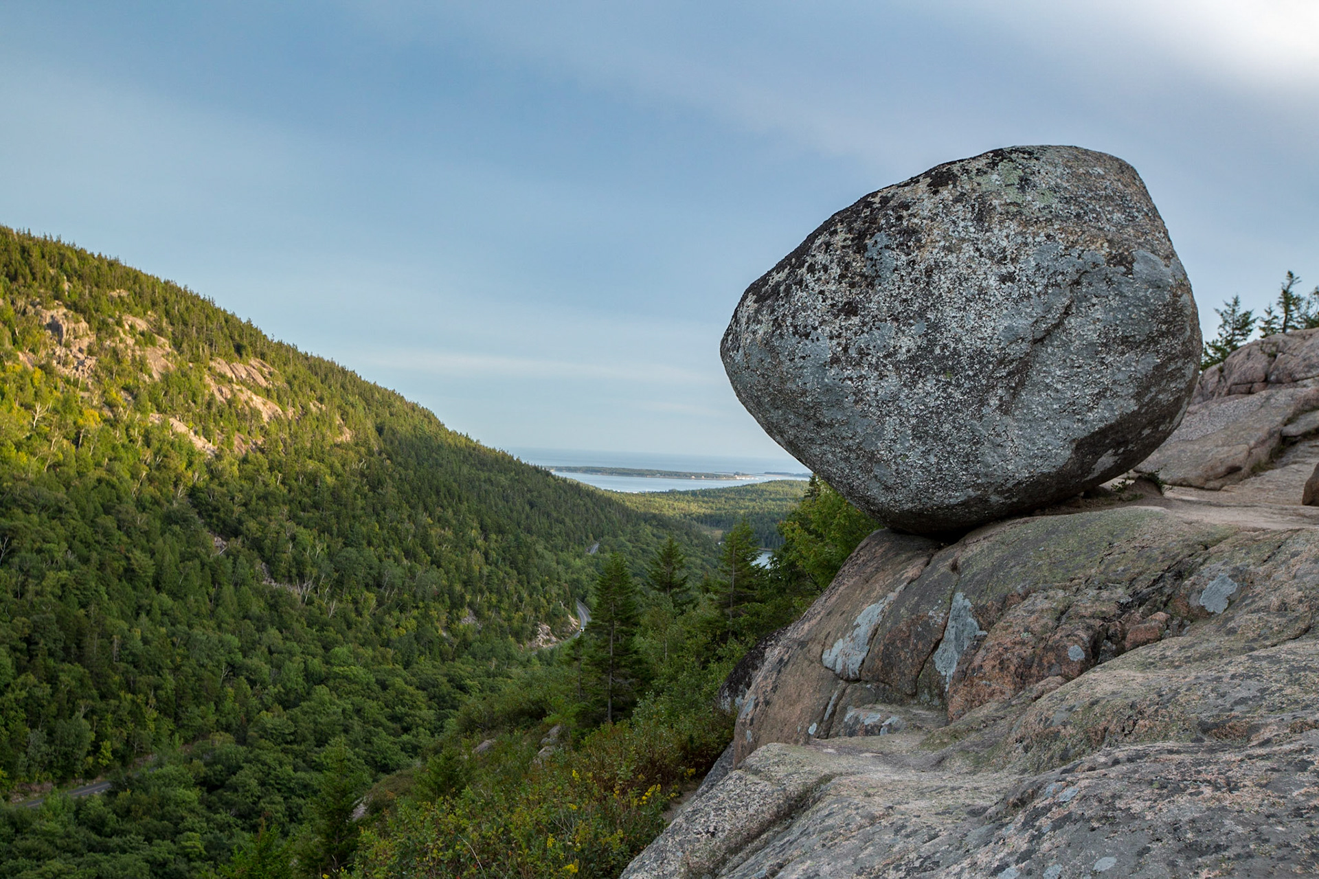 Bubble Rock Above the Valley - 1779