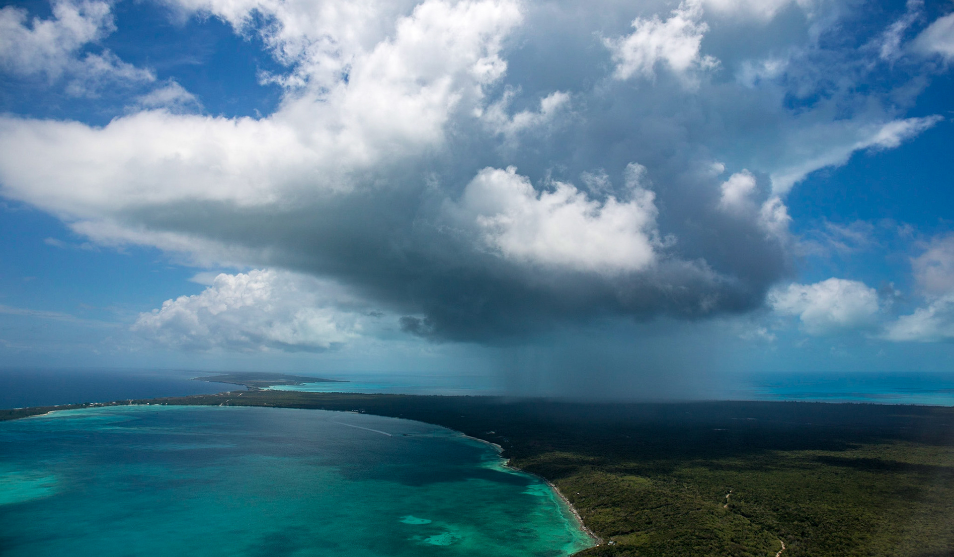 Storm over the Island