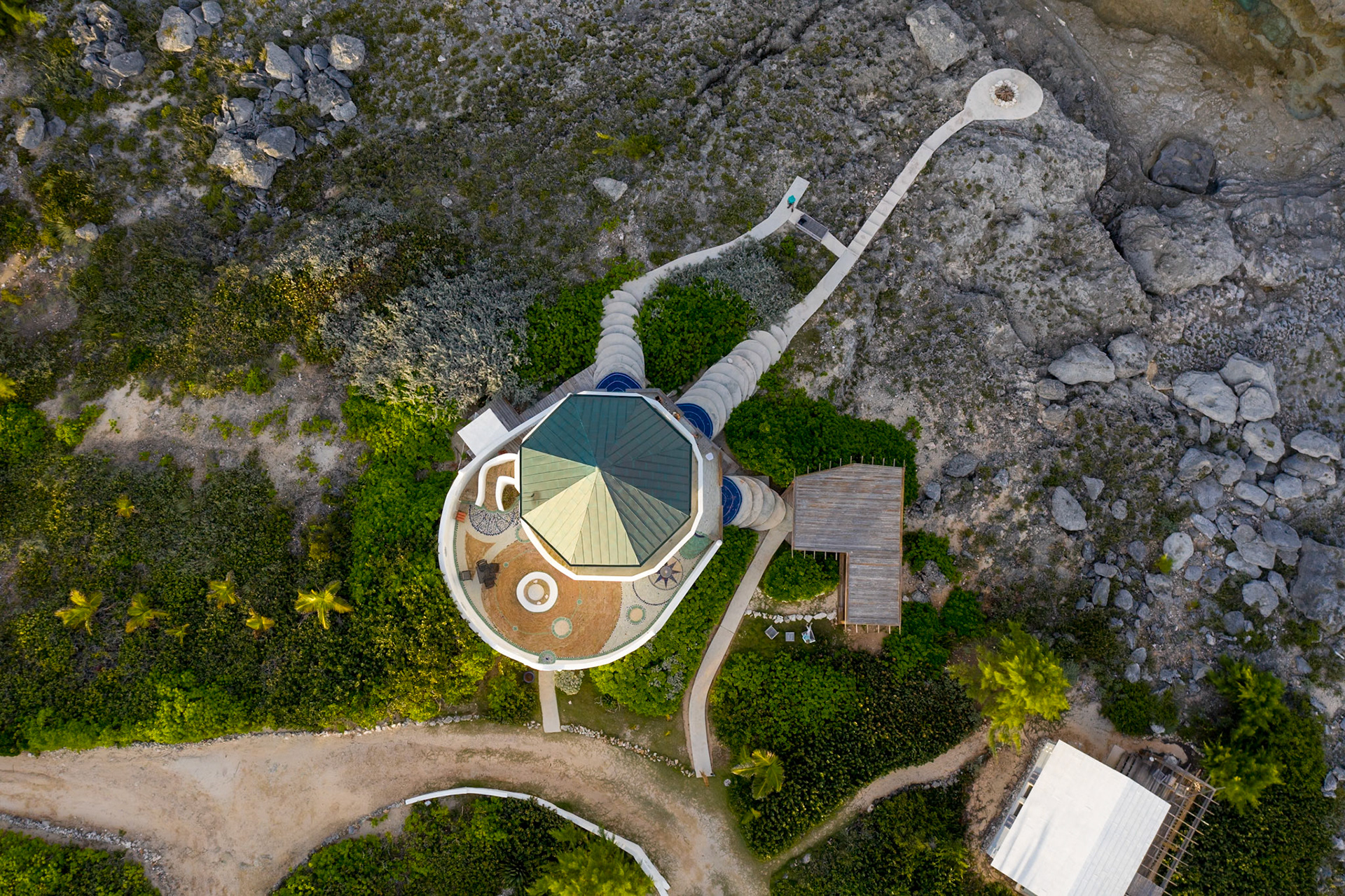 The Gazebo from Above