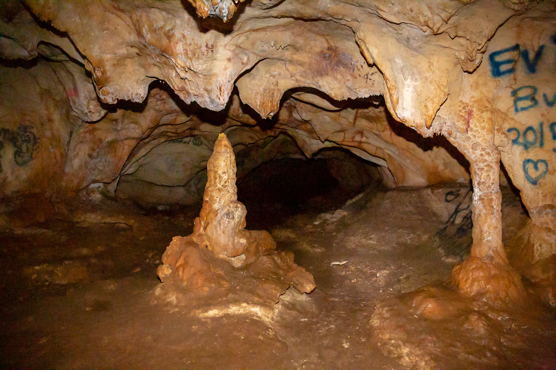 Two Stalagmites - 6242