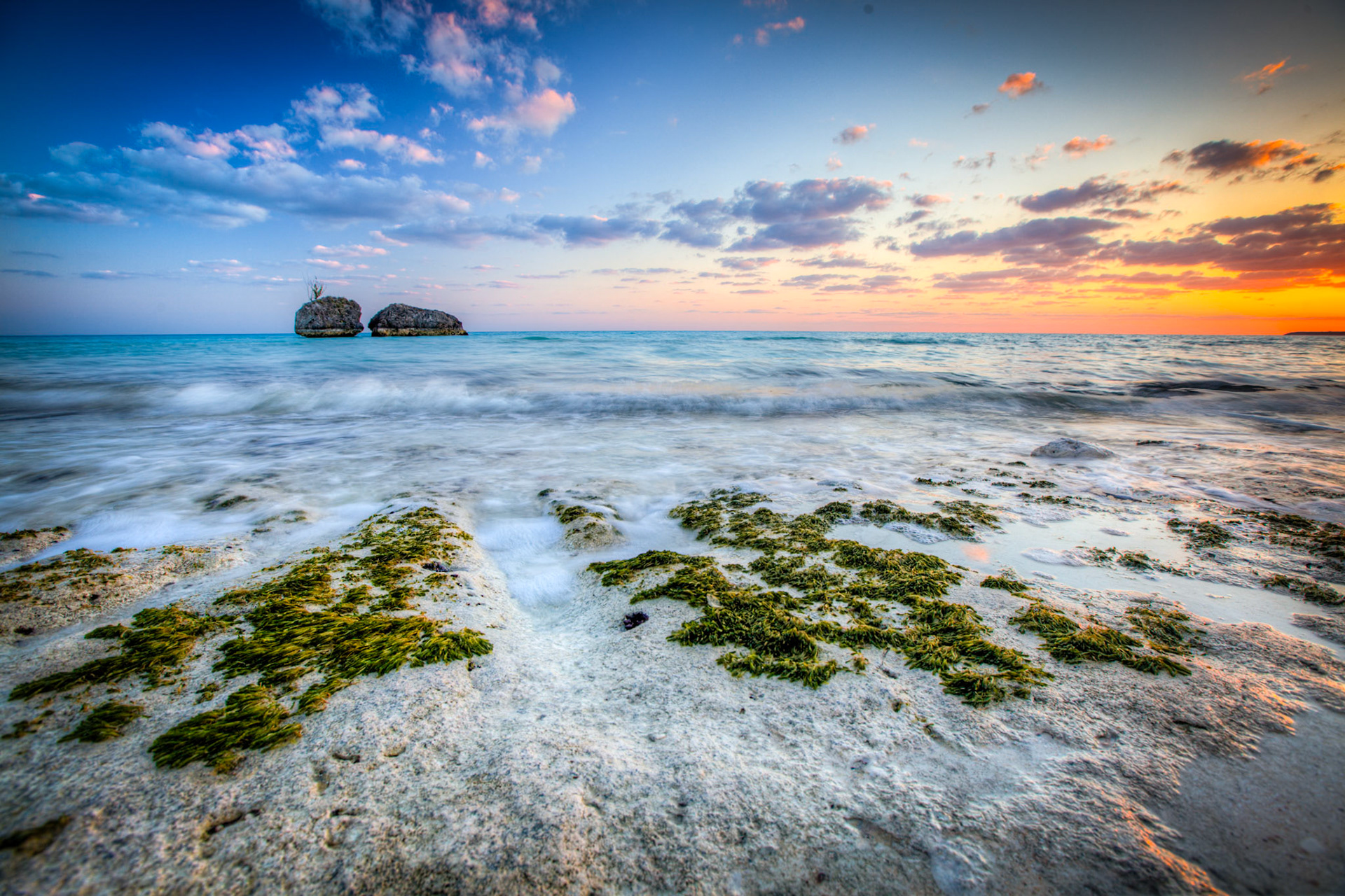 Two Rocks at Sundown 235