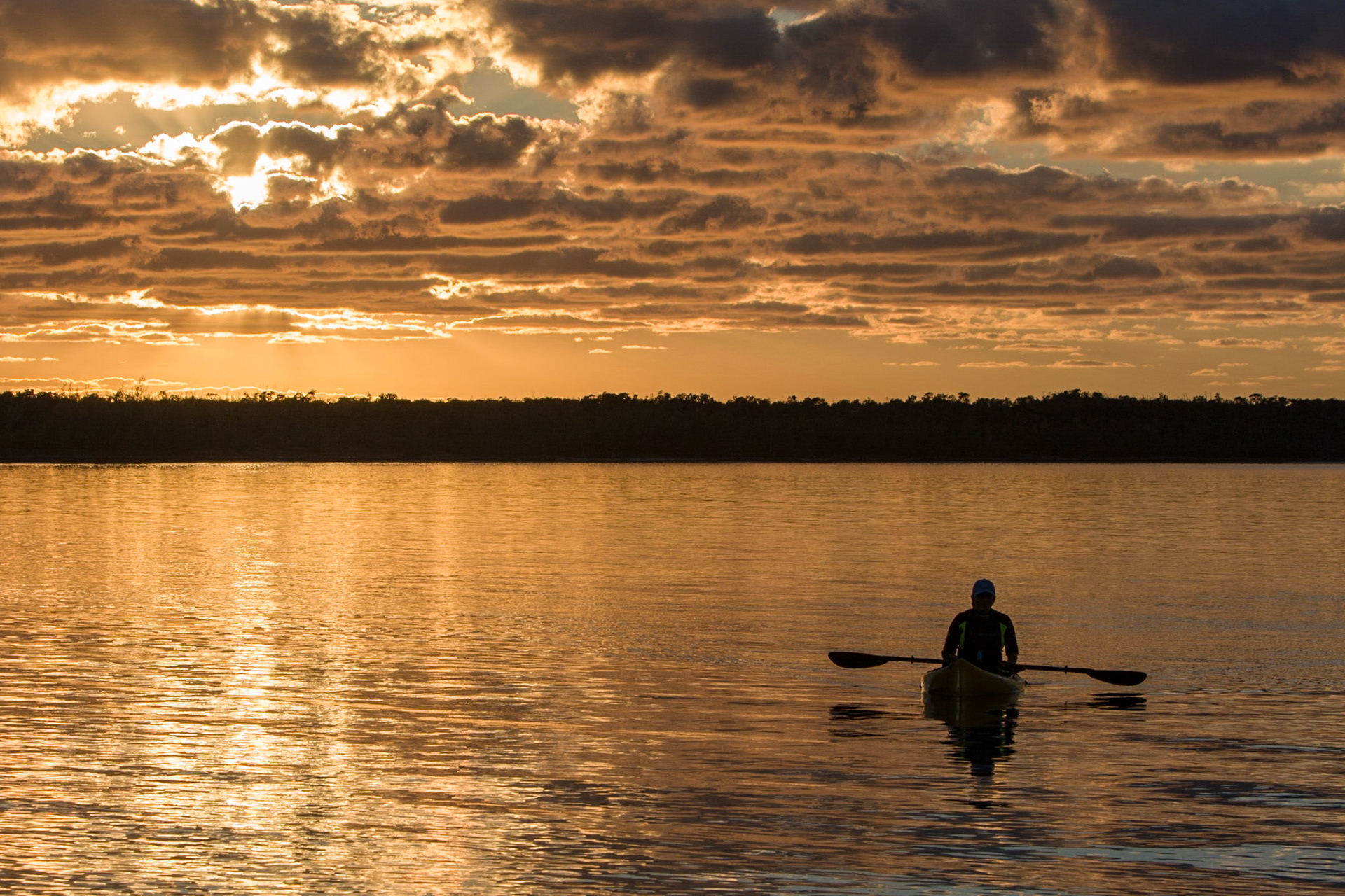 Kayak at Sundown - 053