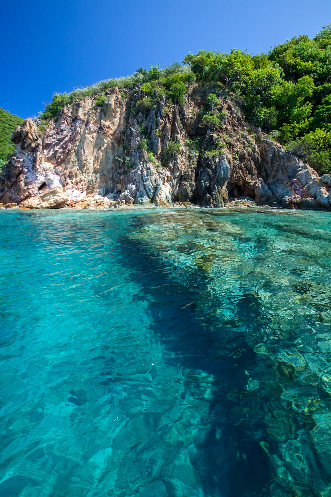 Turquoise Cliff Coast