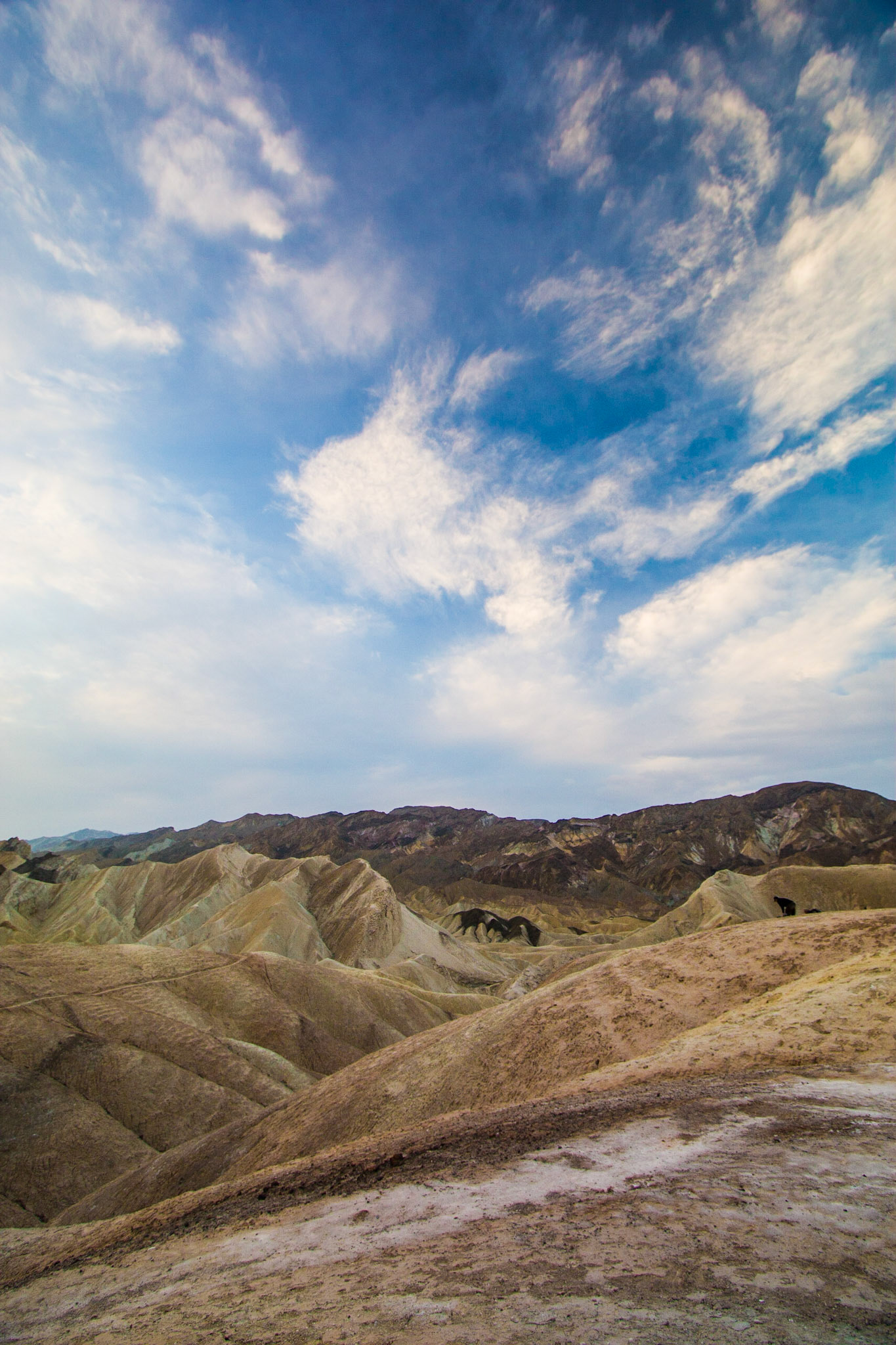 Zabriskie Point Badlands