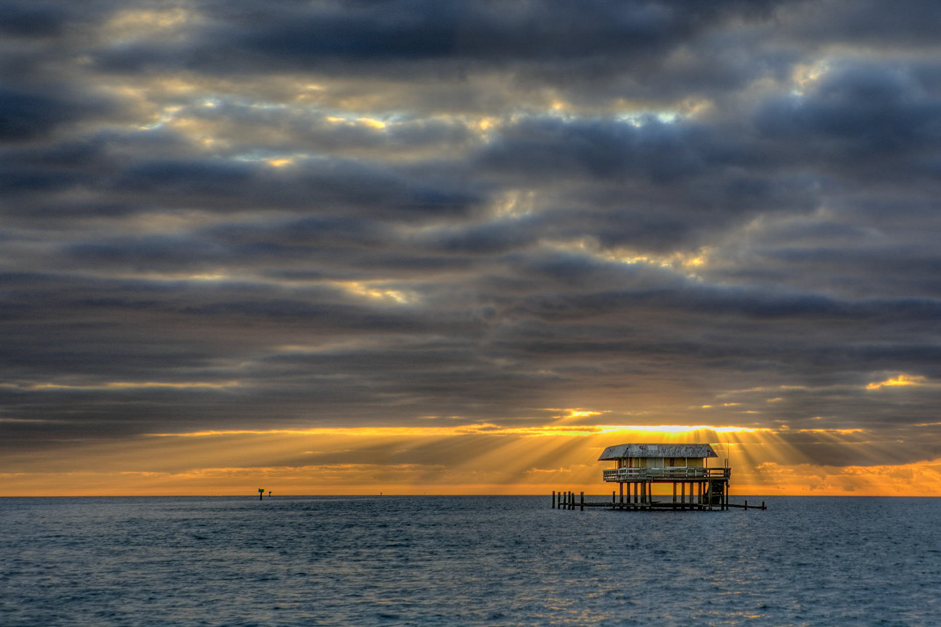 Sunbeams Over Stilt House - 2011