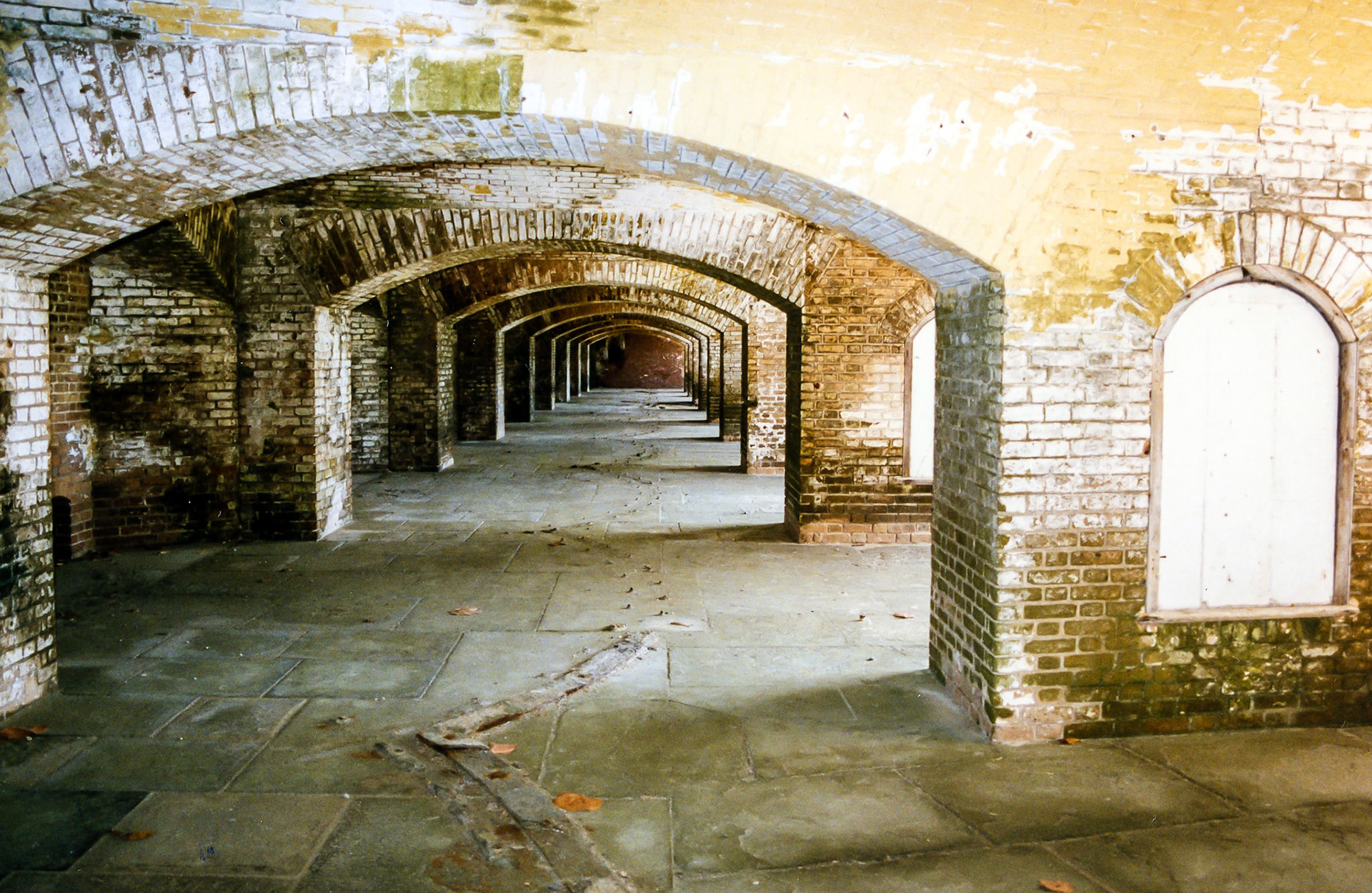 Casemate Arch Corridor - 312