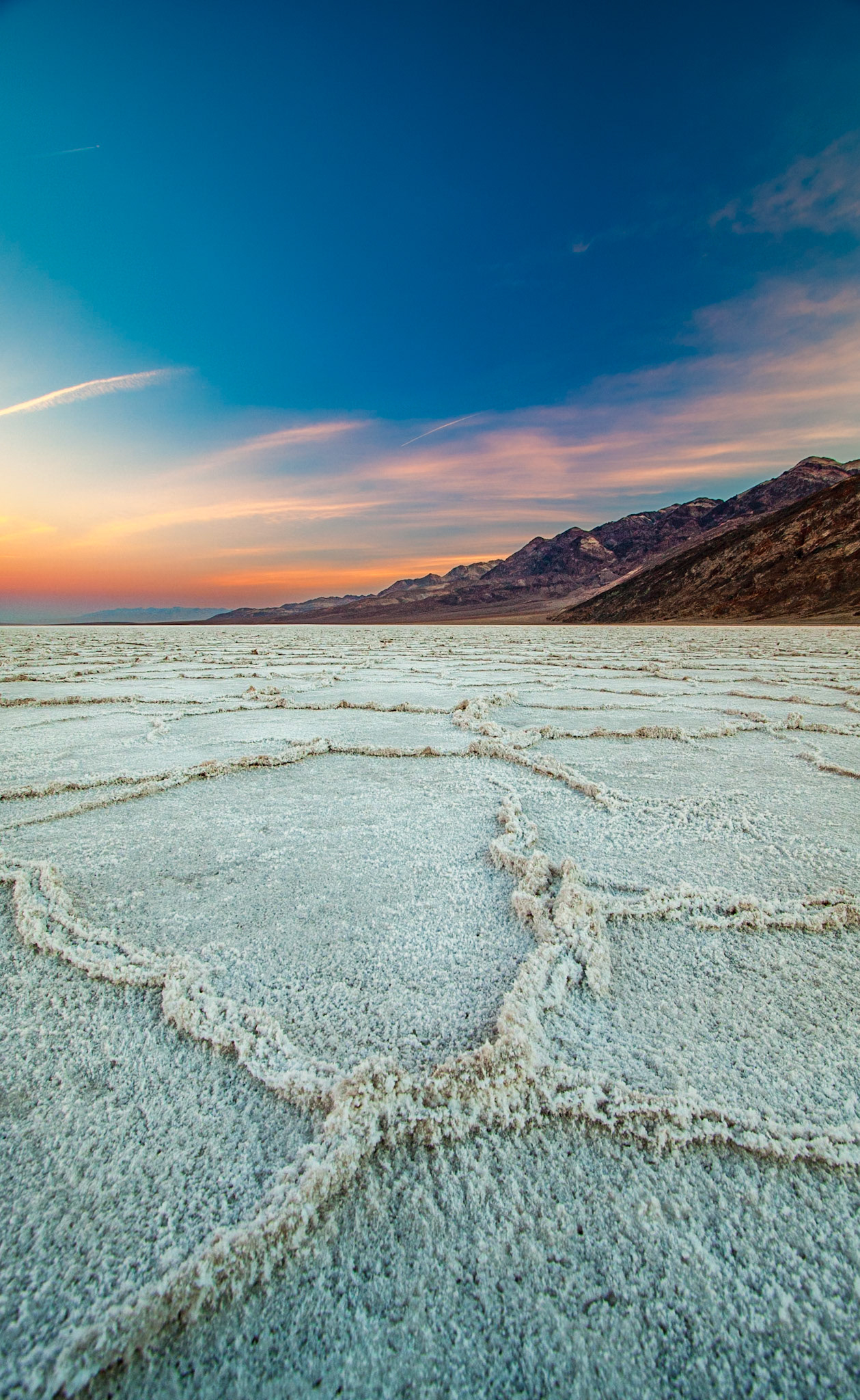 Badwater Salt Polygons