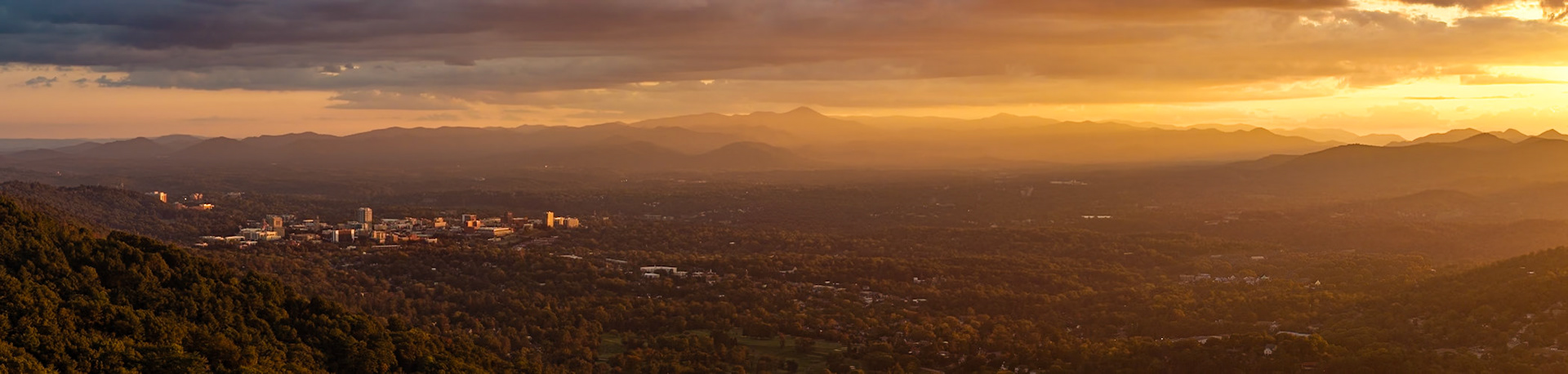 Last Light Over Asheville