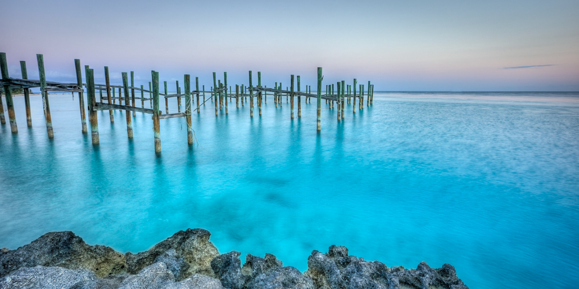 Piles at Dawn - 8920