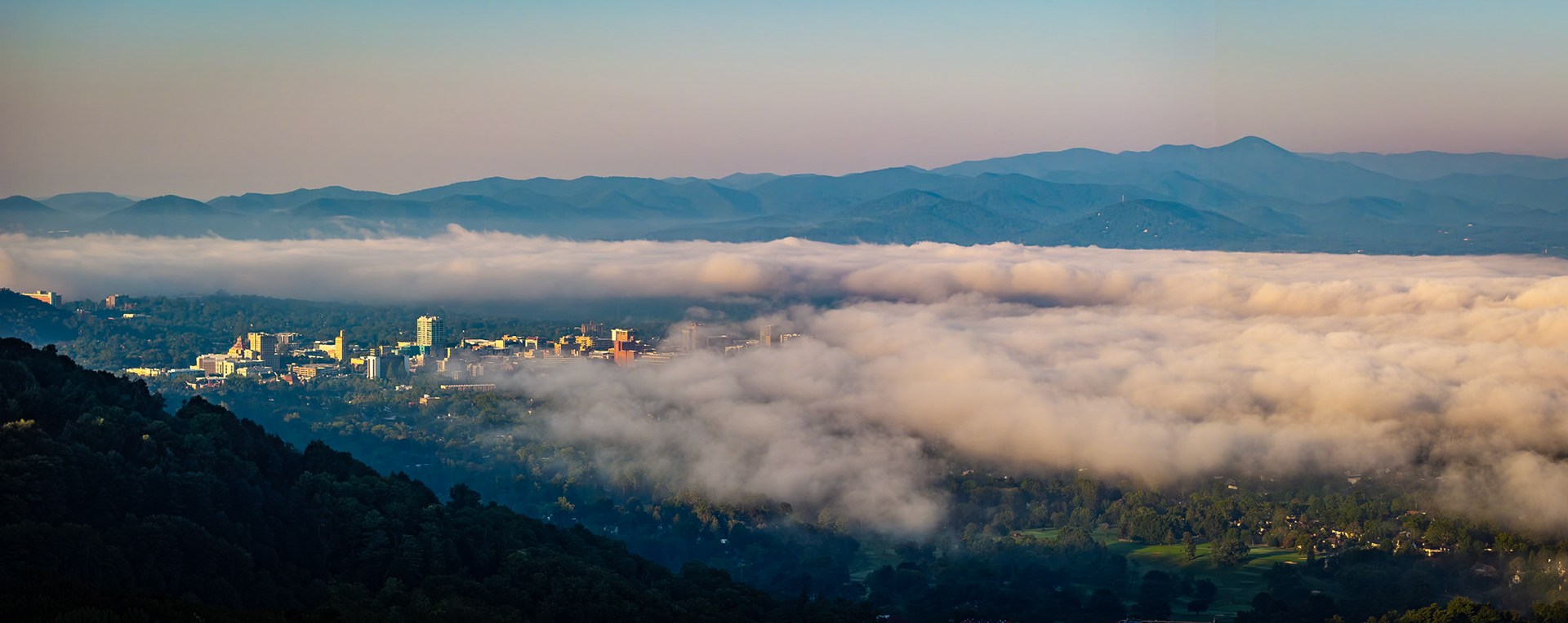 Asheville Beside the Cloud Sea