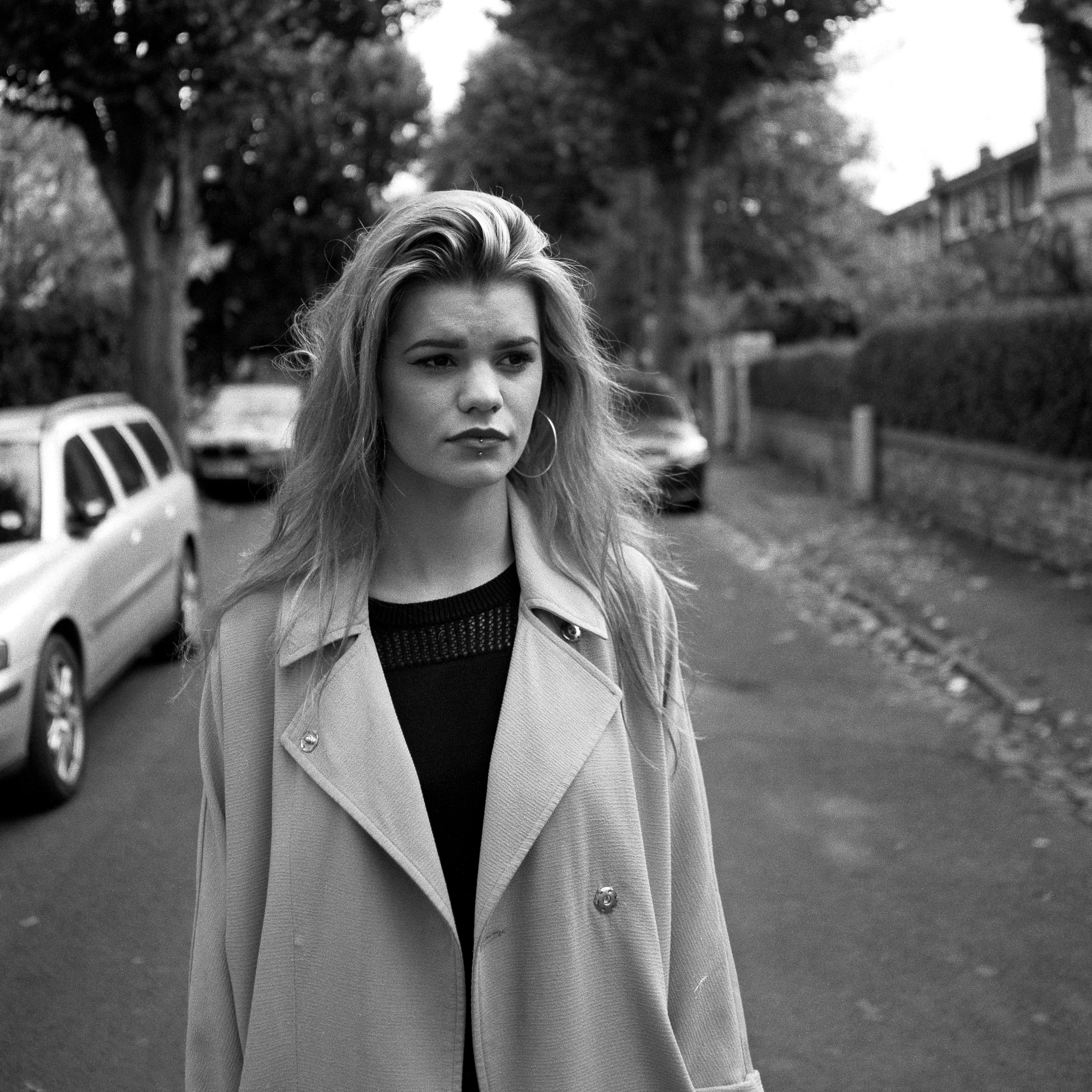 Hannah shot on location in Bristol, 120mm film