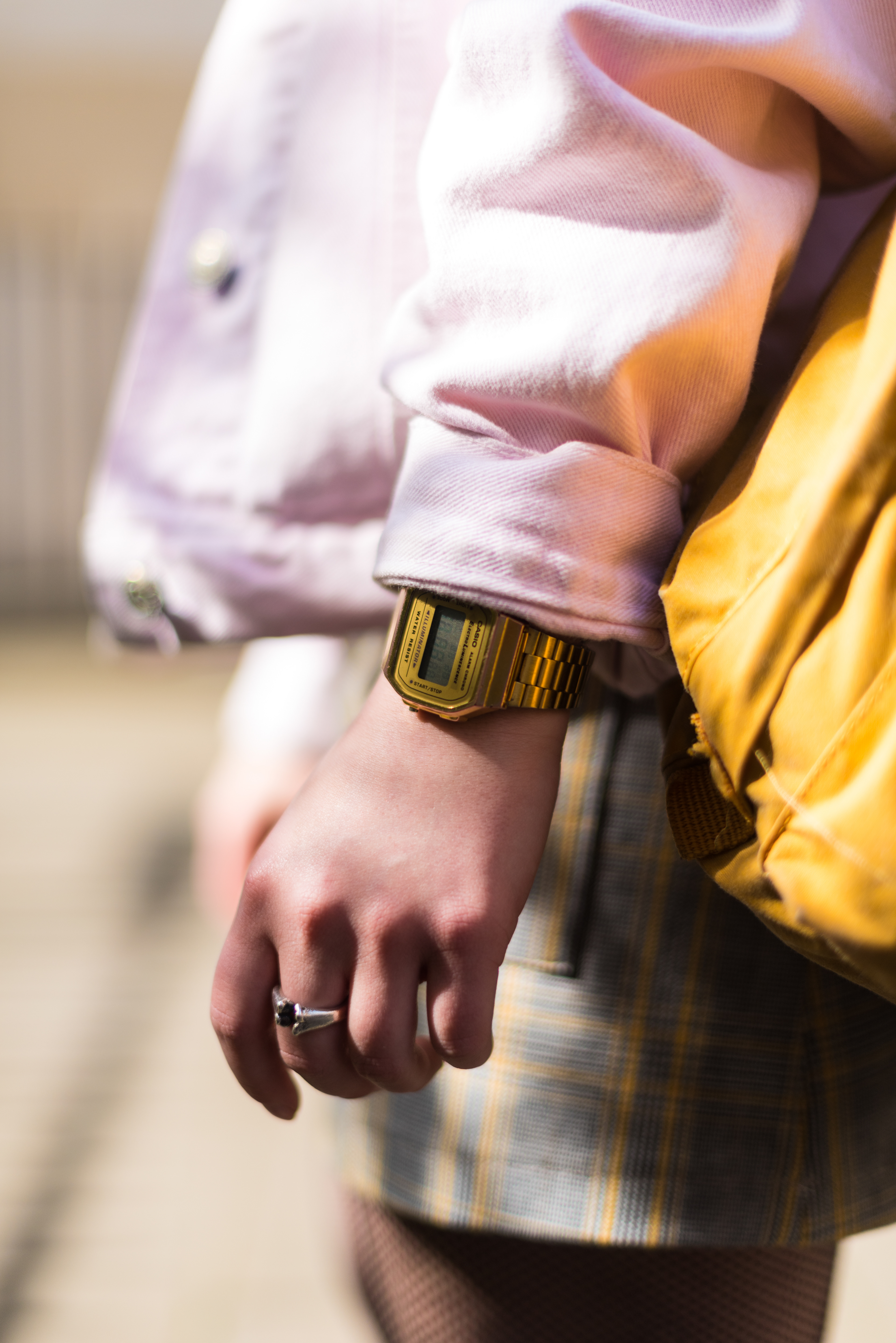 Holly shot on location in London