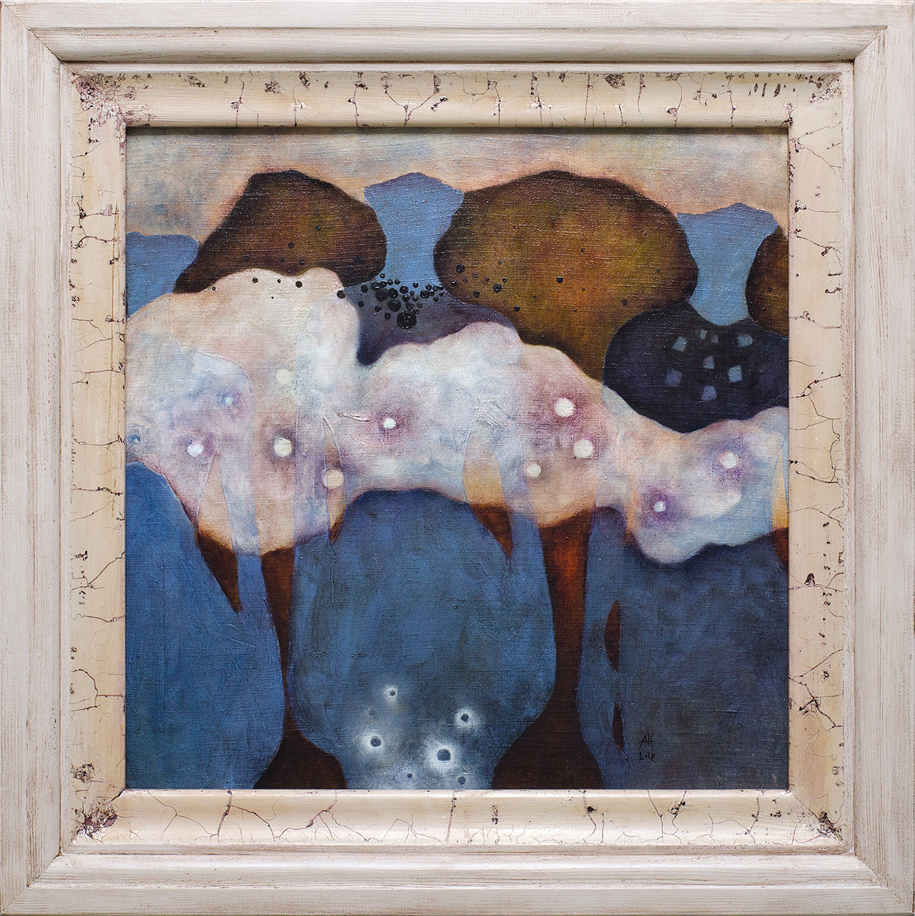 "Blue" 2012 50cm/50cm acrylic/canvas