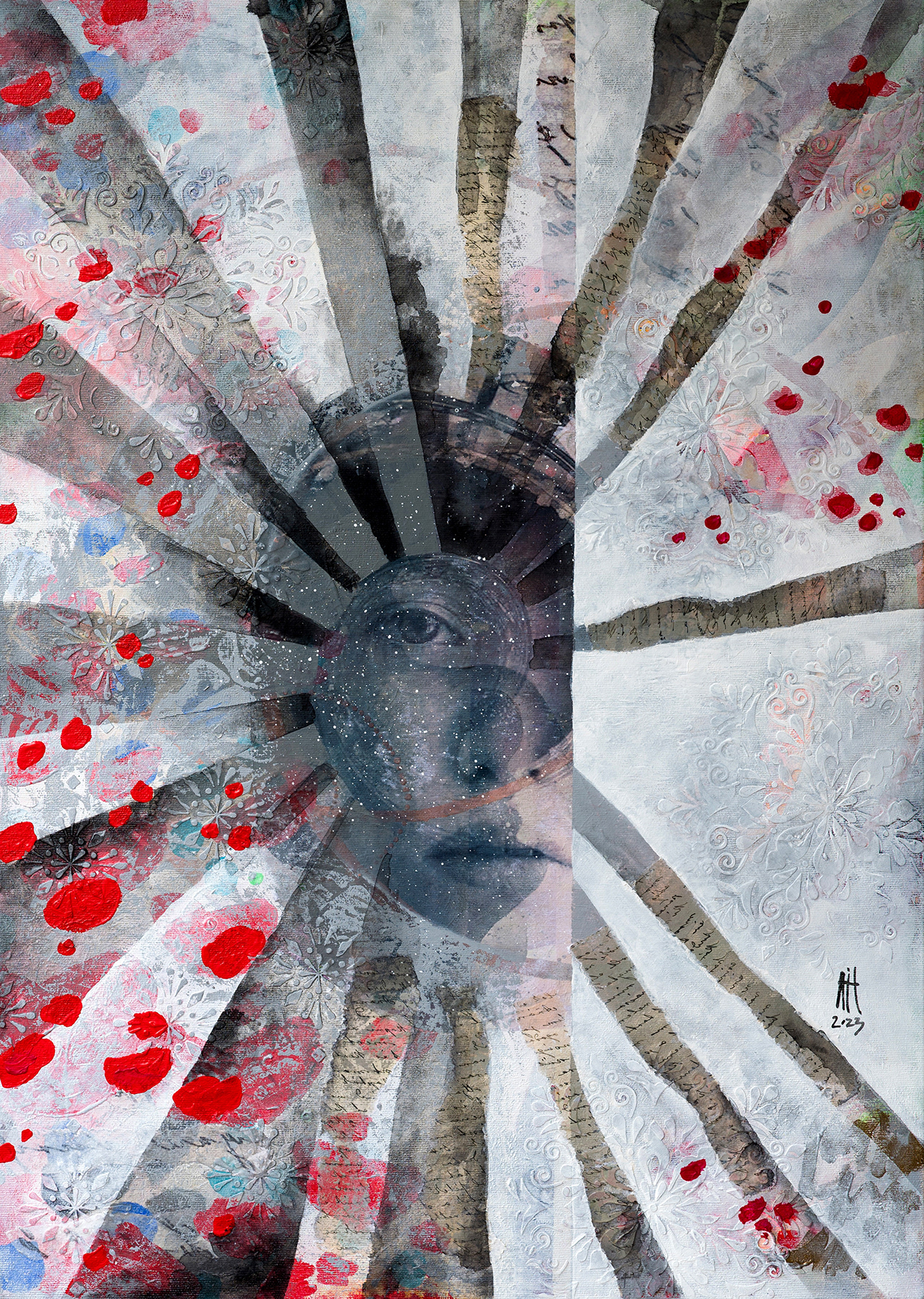 Rays of hope 50/70 cm 2023