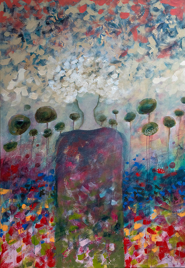 "Portrait" 70cm/100cm 2018 acrylic/canvas