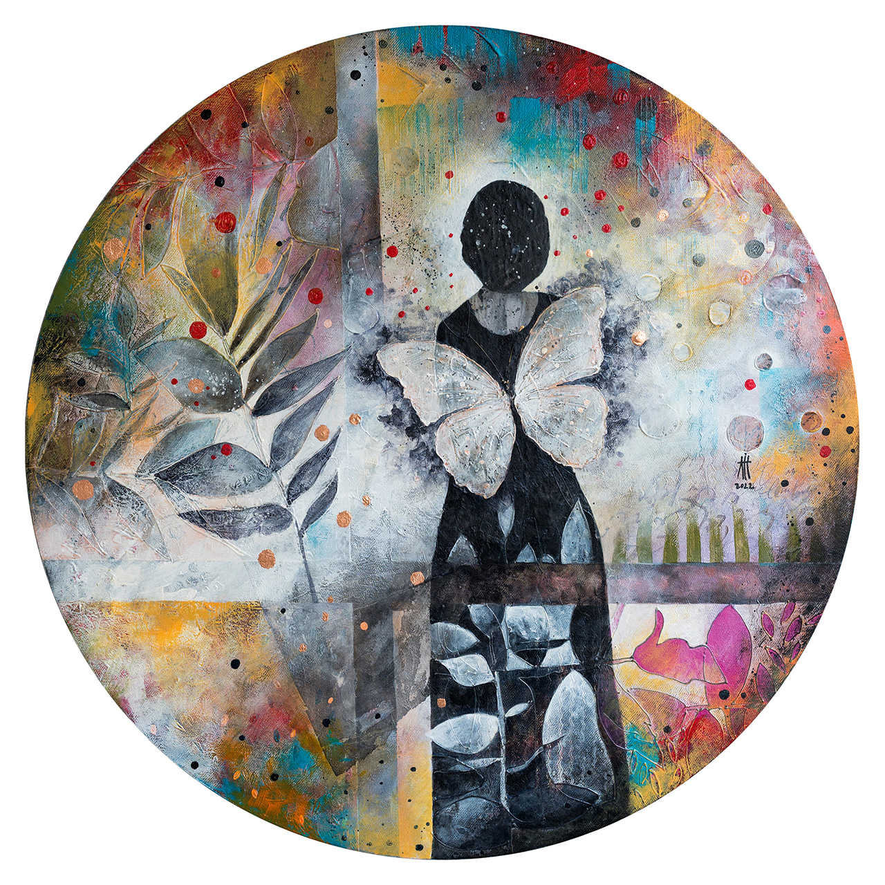 Butterfly effect 60 cm diameter 2022