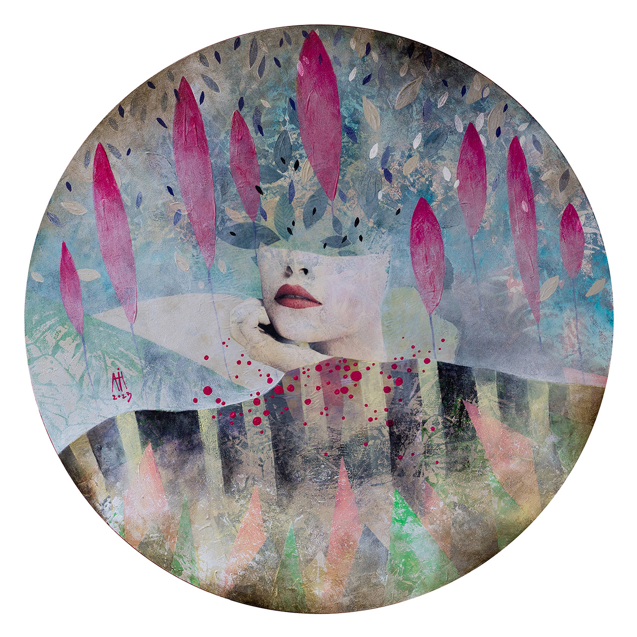 Woman 60 cm diameter 2023