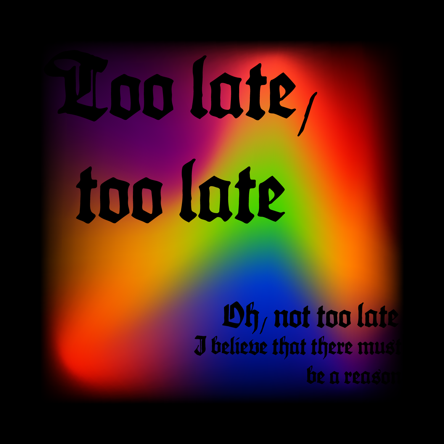 Not Too Late by Ateez Lyric-Type Exploration