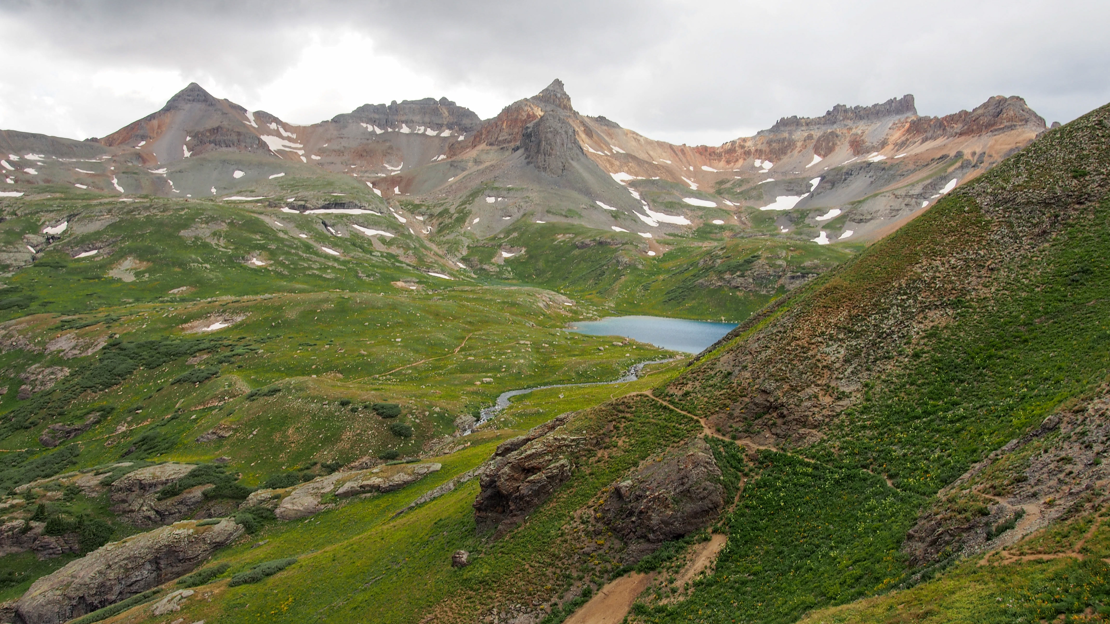 Ice lake, San Juan Mountains, Colorado, 2025