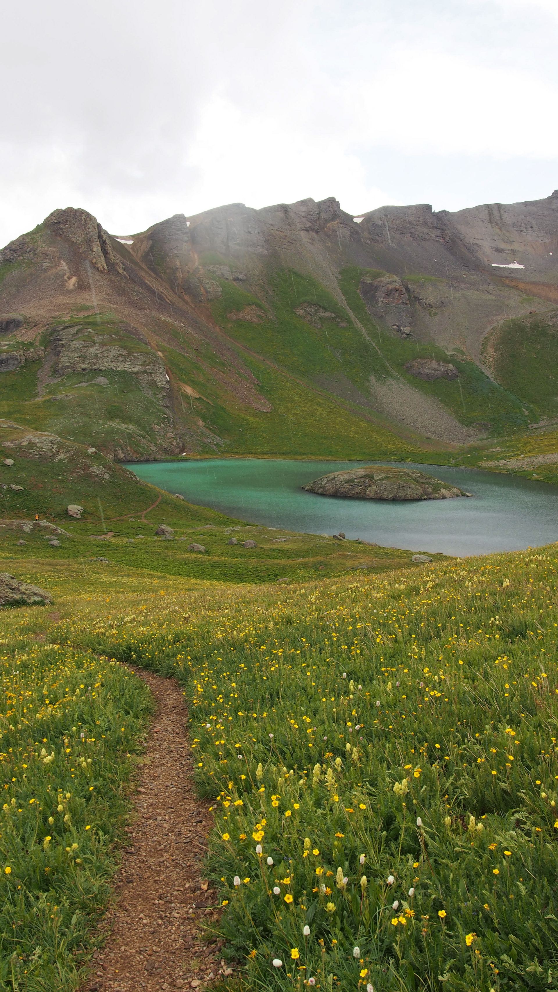 Island lake, San Juan Mountains, Colorado, 2025