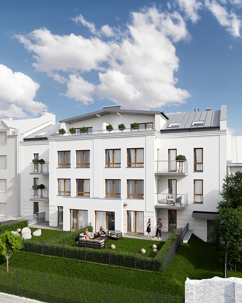 Projekt budynku wielorodzinnego