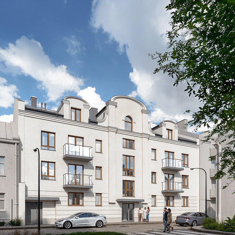 Projekt budynku wielorodzinnego