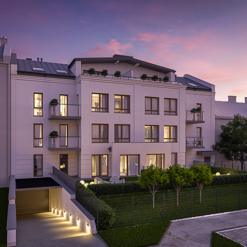 Projekt budynku wielorodzinnego