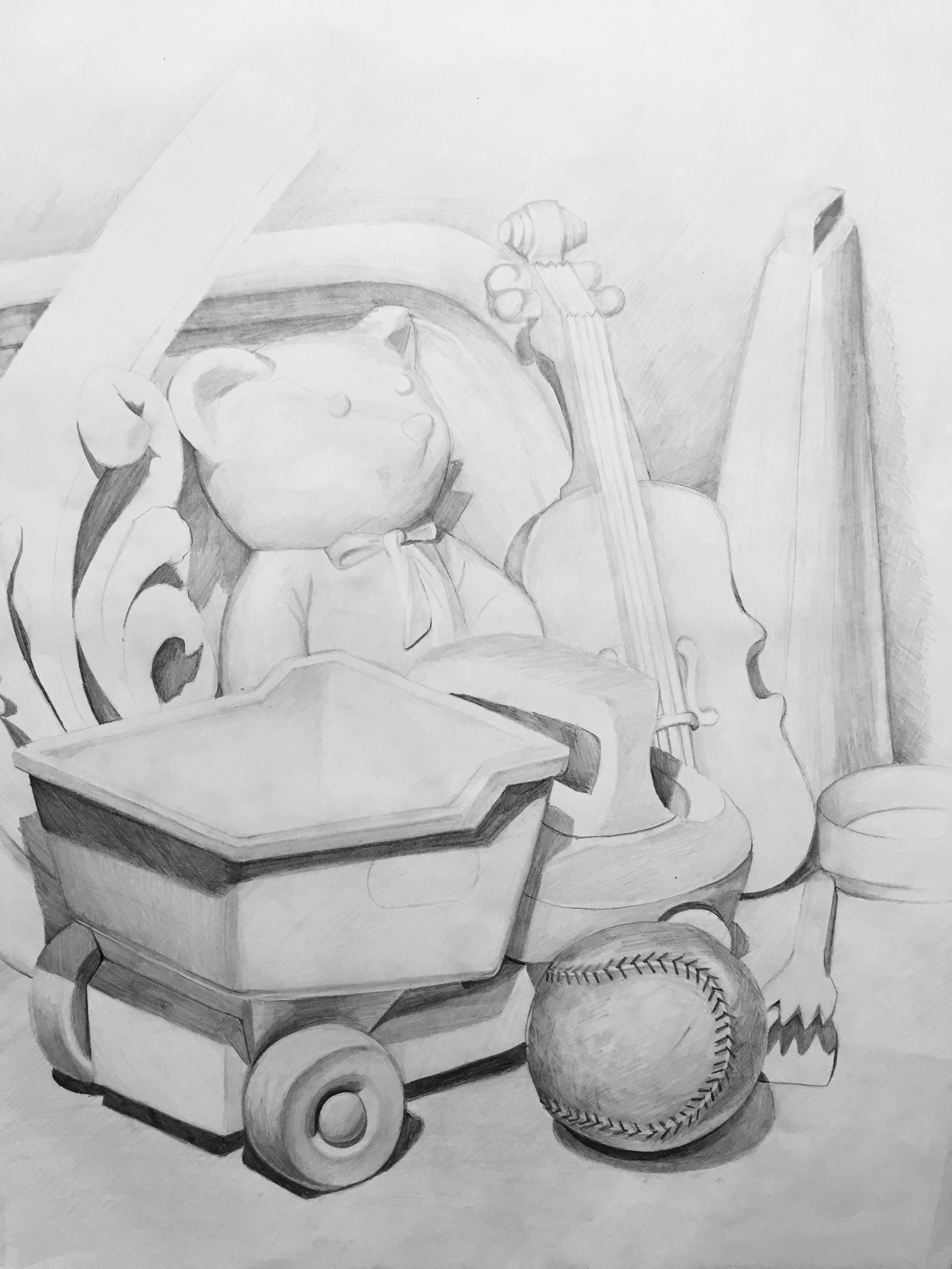 Graphite Still life